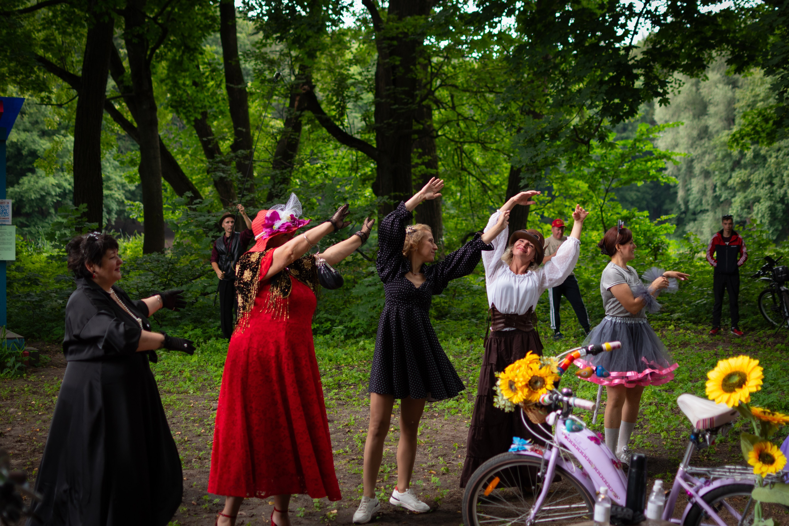 «Леди на велосипеде» — велопробег по г. Жуковскому 2025. Репортажный фотограф Сыбер Мартти