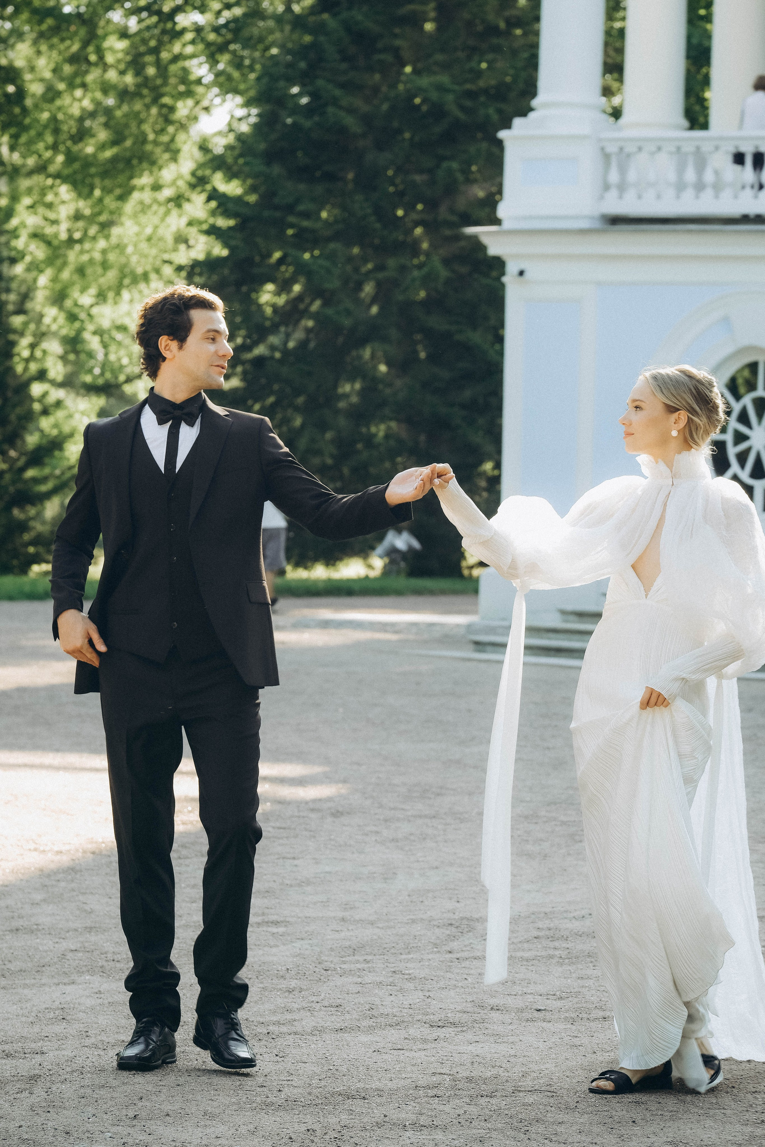 СВАДЕБНАЯ СЬЕМКА В ПАРКЕ ОРАНИЕНБАУМ. Профессиональный фотограф, Санкт-Петербург — Виктория Богомолова