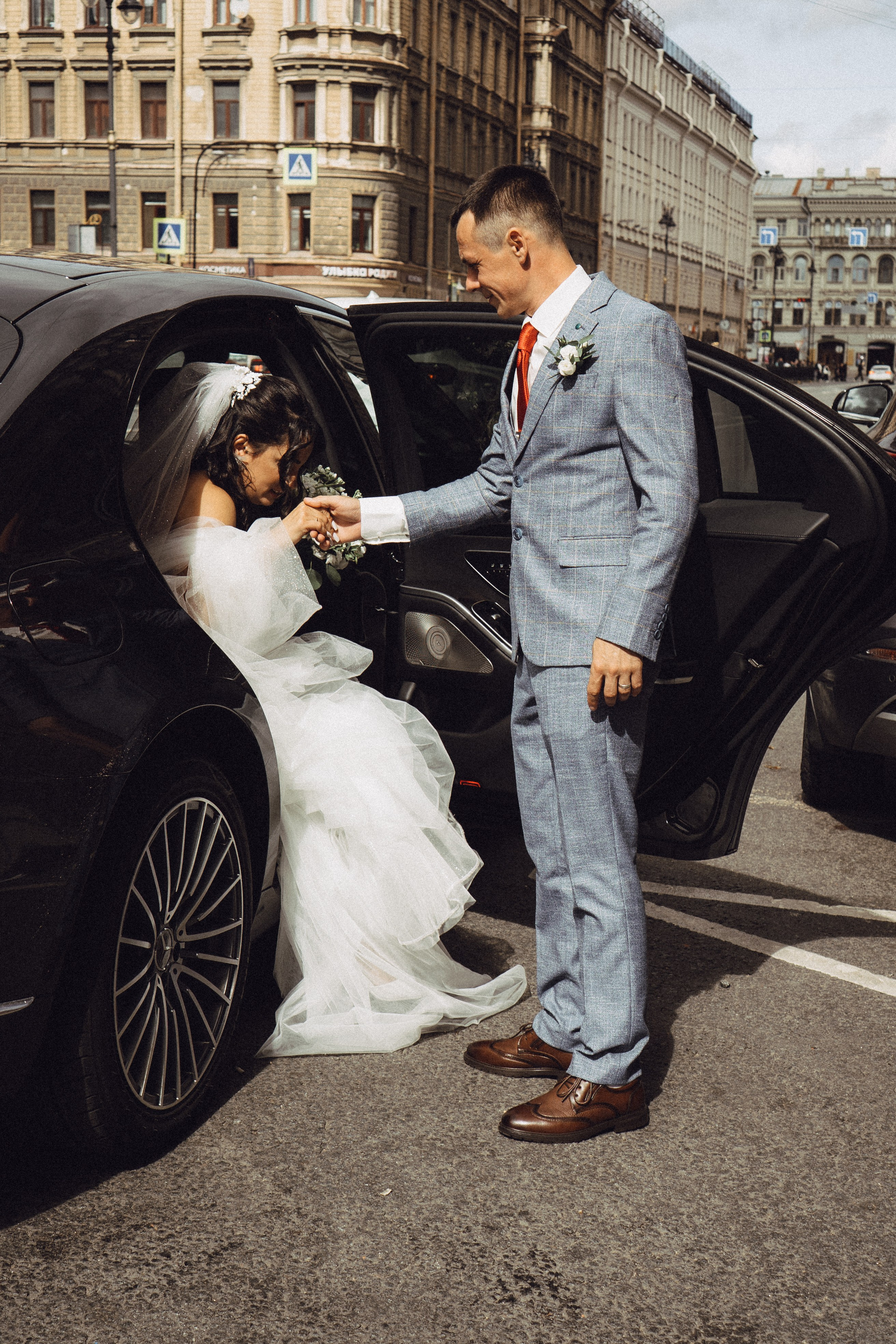 СВАДЕБНАЯ ПРОГУЛКА РЕСТОРАН МЫ ЖЕ НА ТЫ И ФОТОСЕССИИЯ С АВТОМОБИЛЕМ. Профессиональный фотограф, Санкт-Петербург — Виктория Богомолова