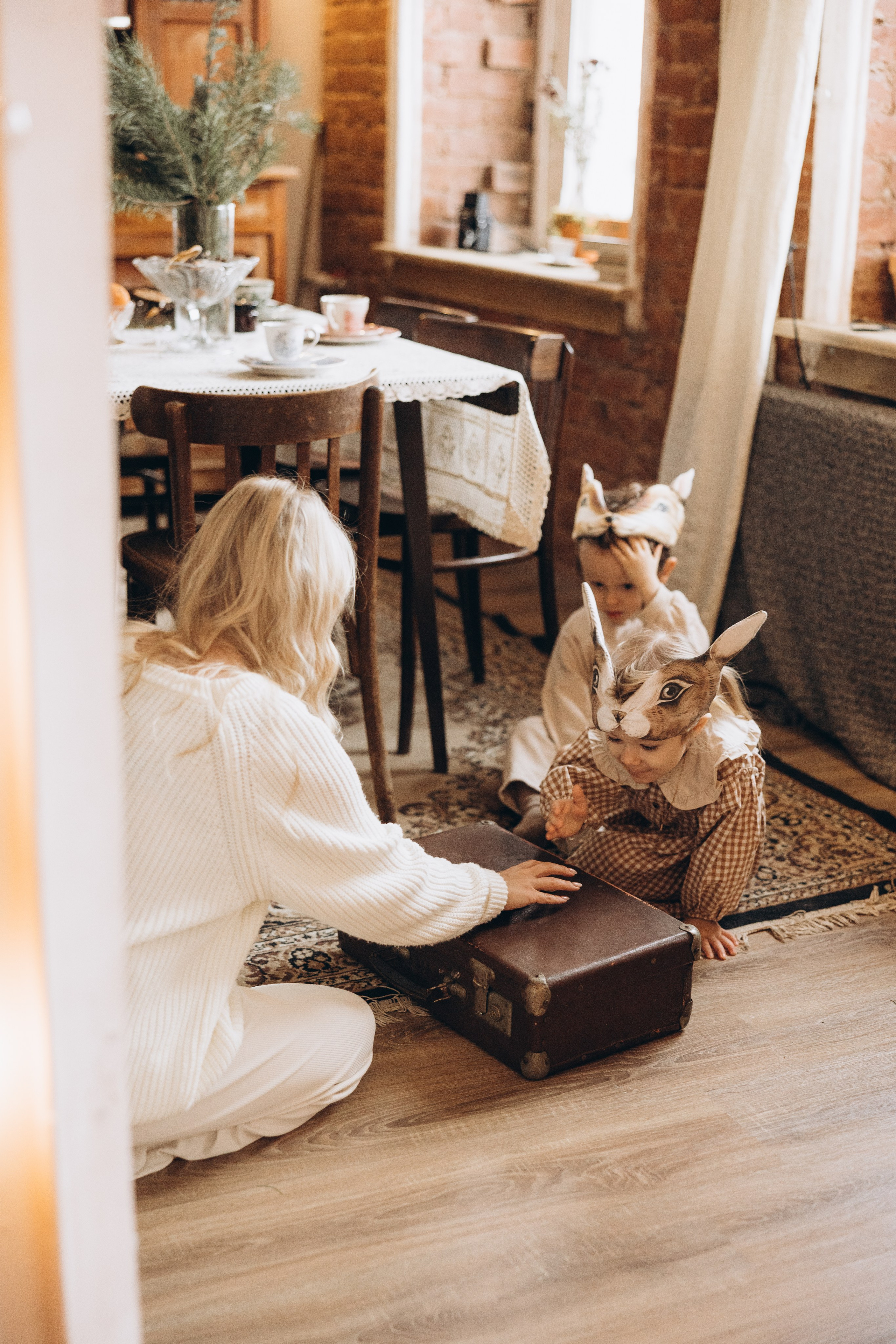 Анна, Саша и Маркус. Семейный фотограф в Москве Виктория Ястребинская