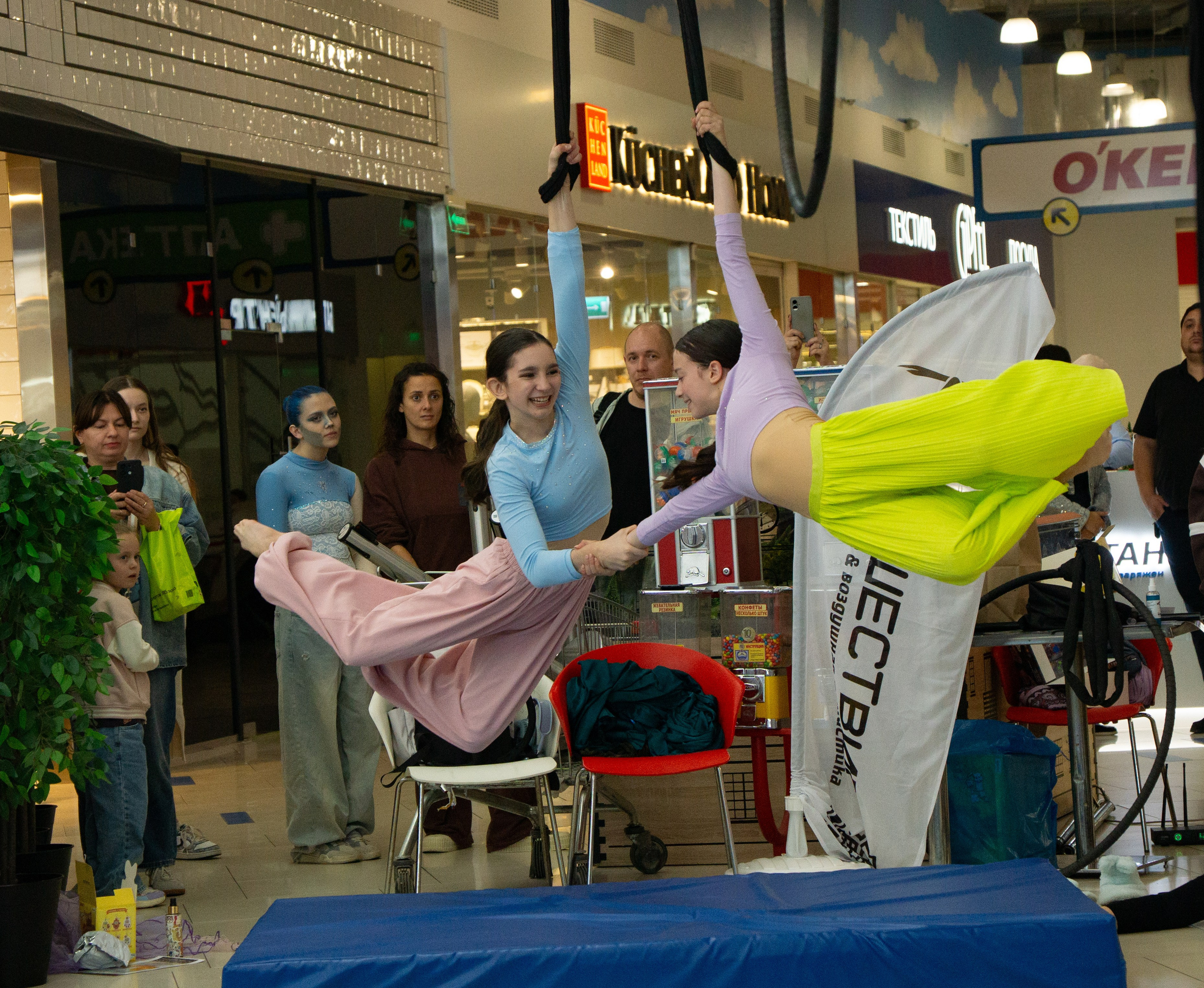 Воздушная гимнастика. Соболь на фестах