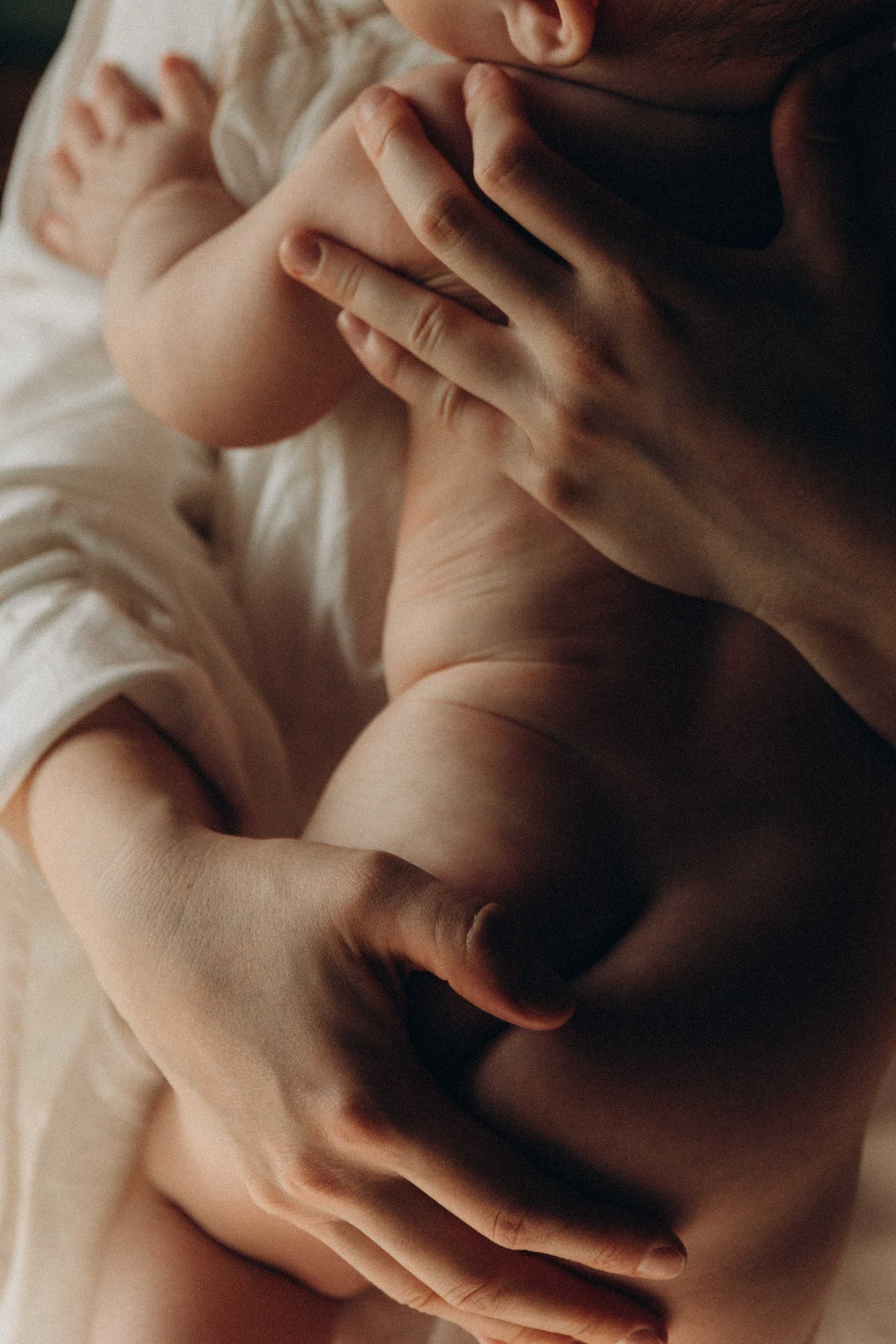 Мама и малыш, домашняя история. Фотограф Ульяна Дивина в Нижнем Новгороде и Нижегородской области