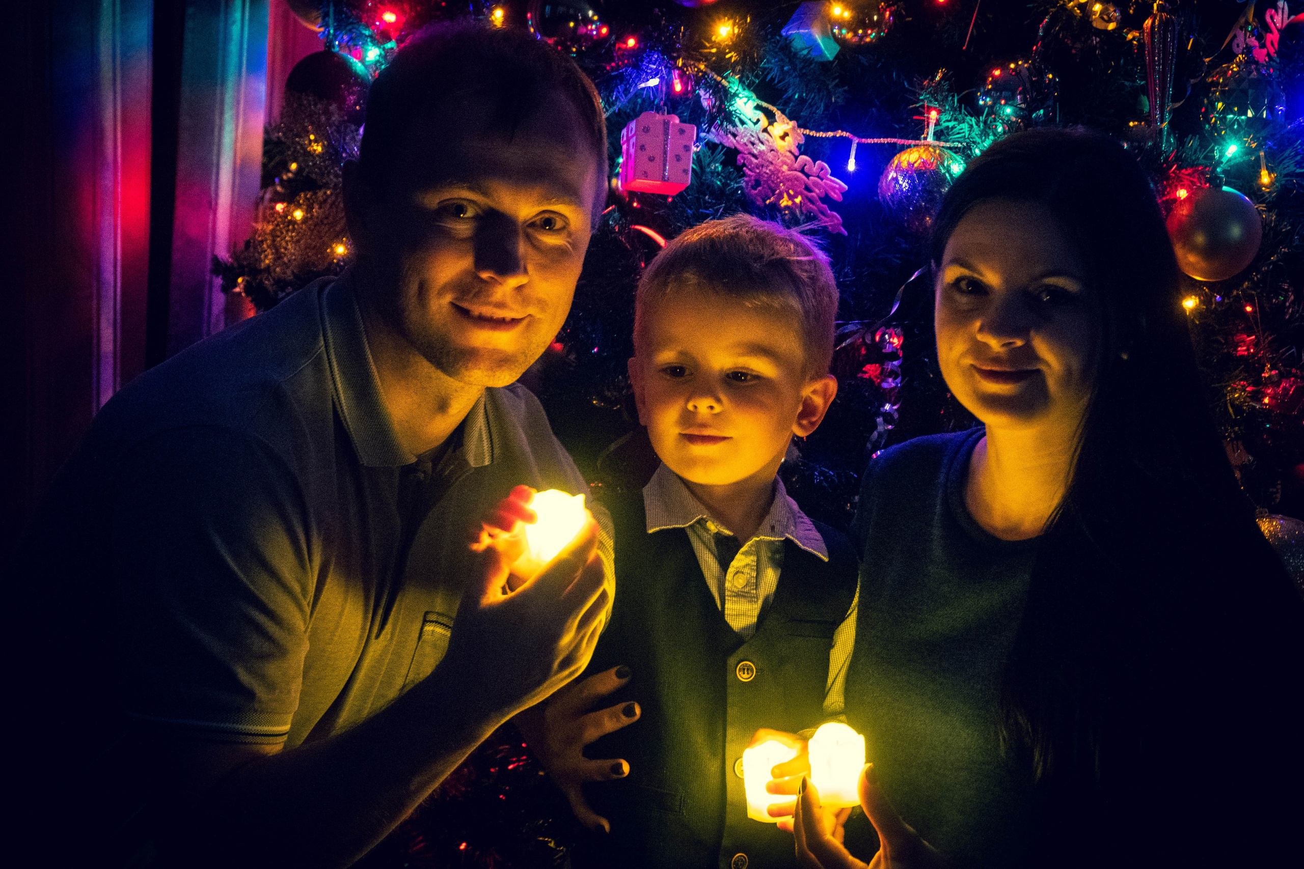 2023 Новый год. Акварель, Первомайка. Репортажный и детский фотограф в Новосибирске