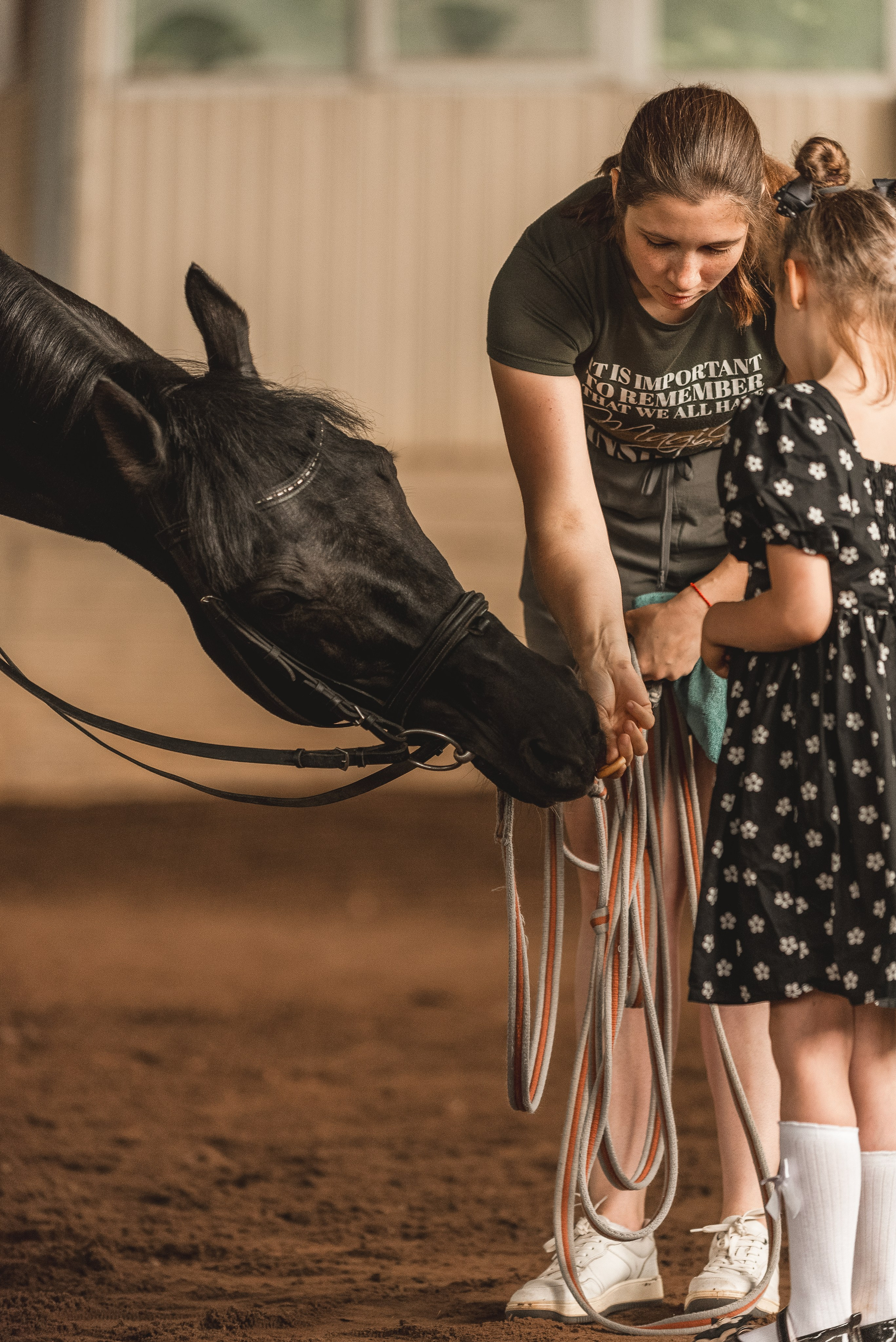 Нано-фотосессия Арины и Доватора. Конный фотограф Куракина Дарья • Фотосессии с лошадьми