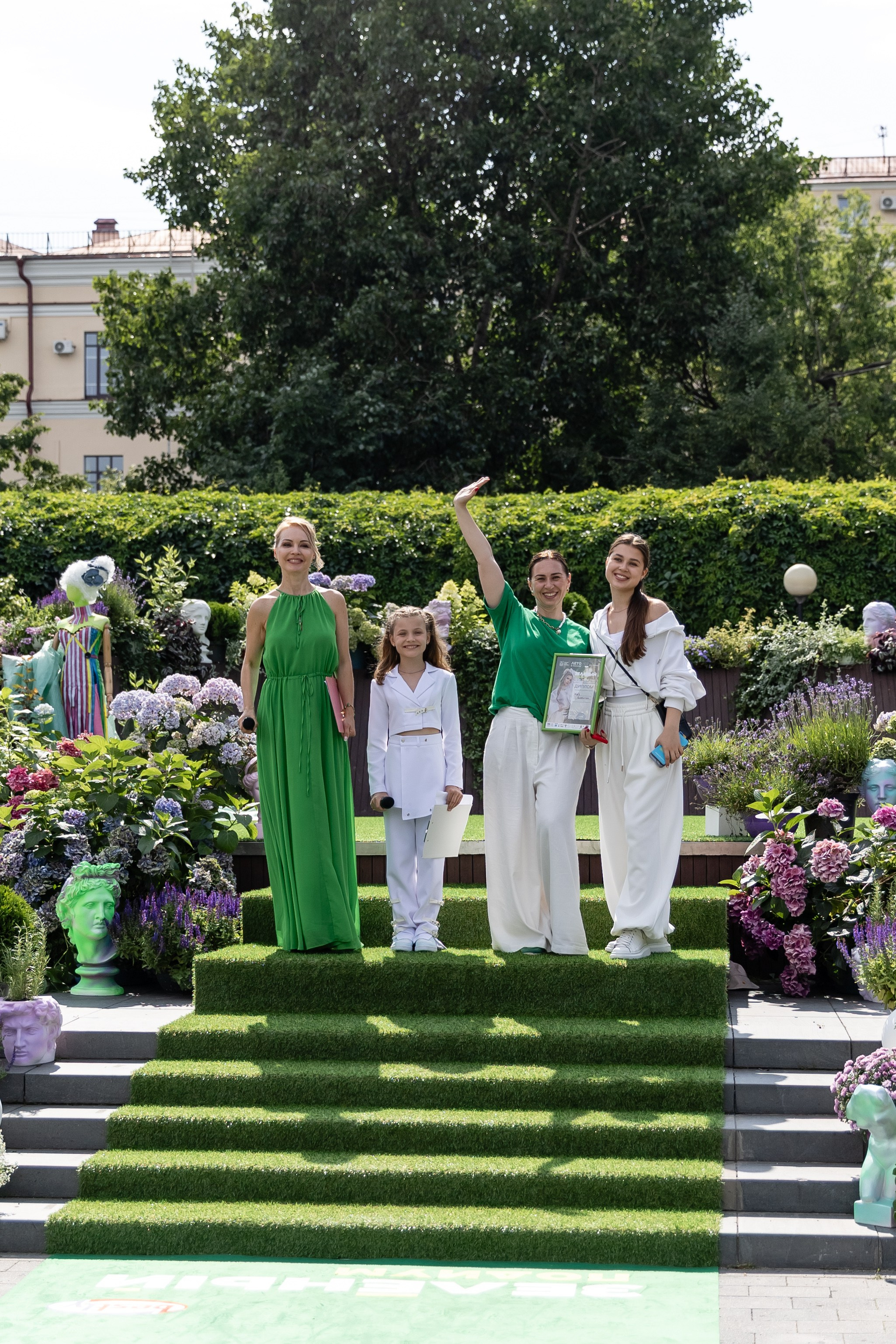 Зеленый подиум (KIDS REVOLUTION и GIZA). Татьяна Чернышова свадебный фотограф Москва