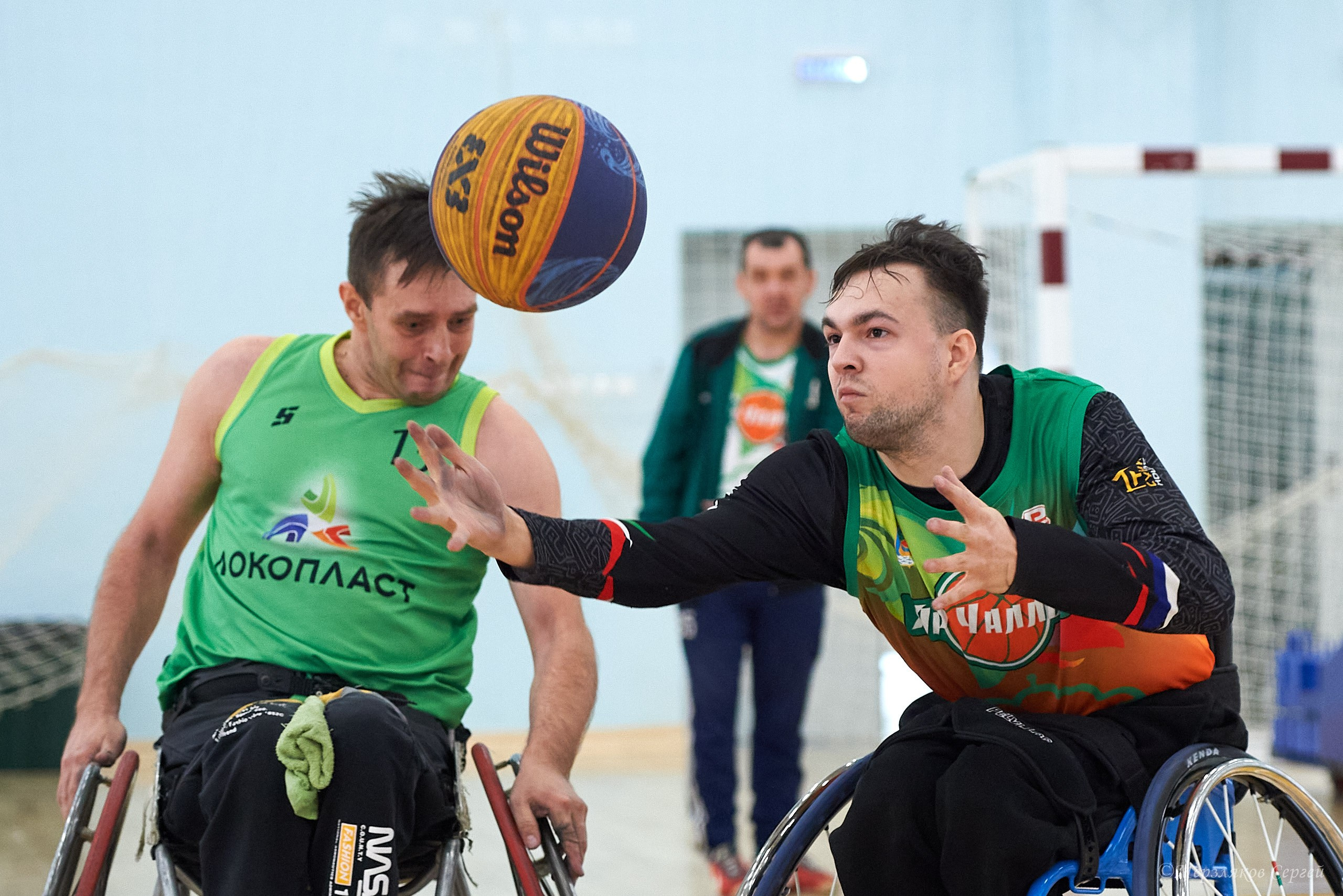 X традиционный Рождественский турнир по баскетболу на колясках. Ижевск. Спортивный репортажный фотограф в Ижевске Сергей Мерзляков