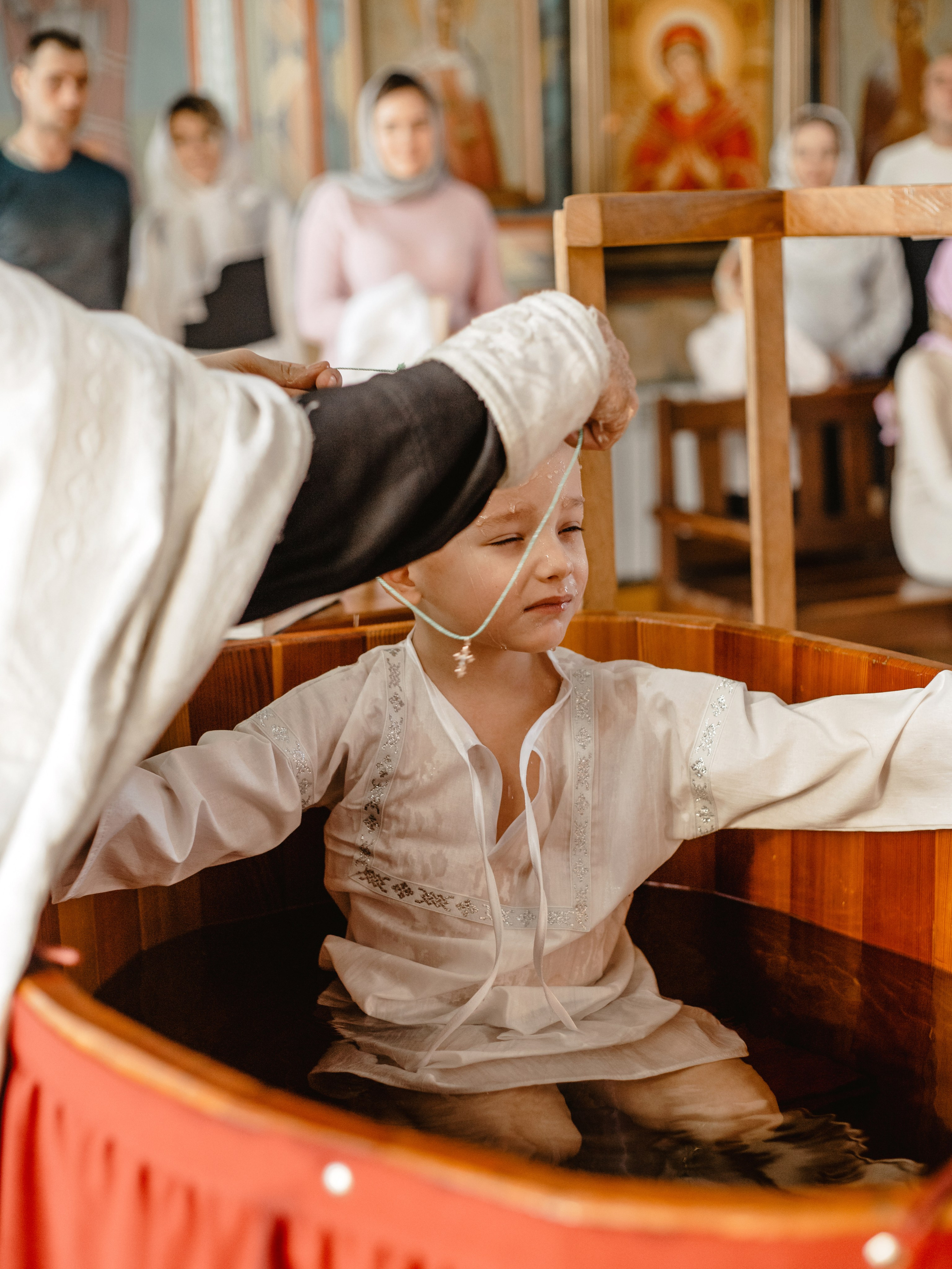 Крещение Евгения и Артема. Семейный и детский фотограф в  г. Екатеринбурге Холодова Юлия