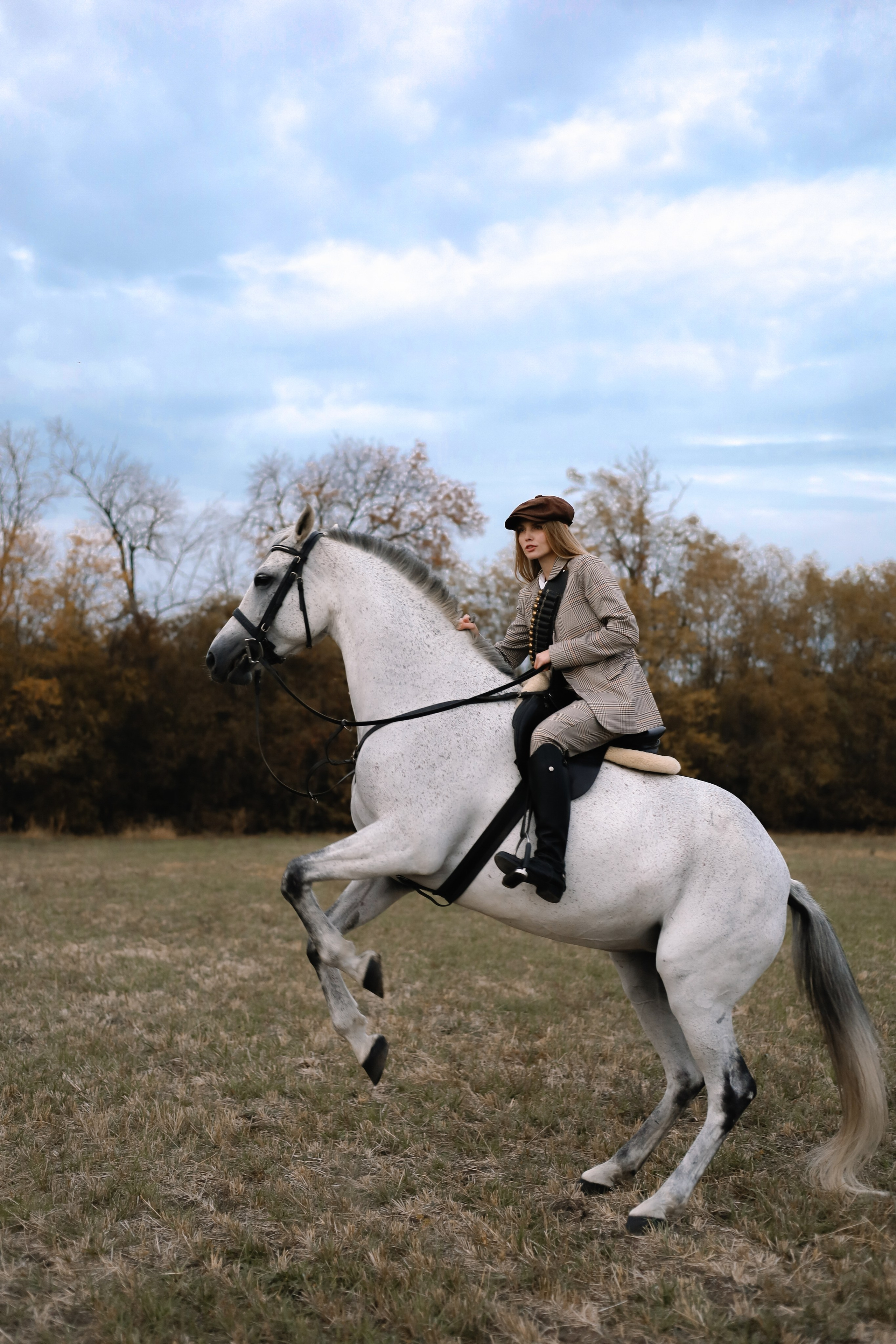 Фотопроект «Охота» с лошадью Куклой. Семейный и конный фотограф в Краснодарском крае и Адыгее