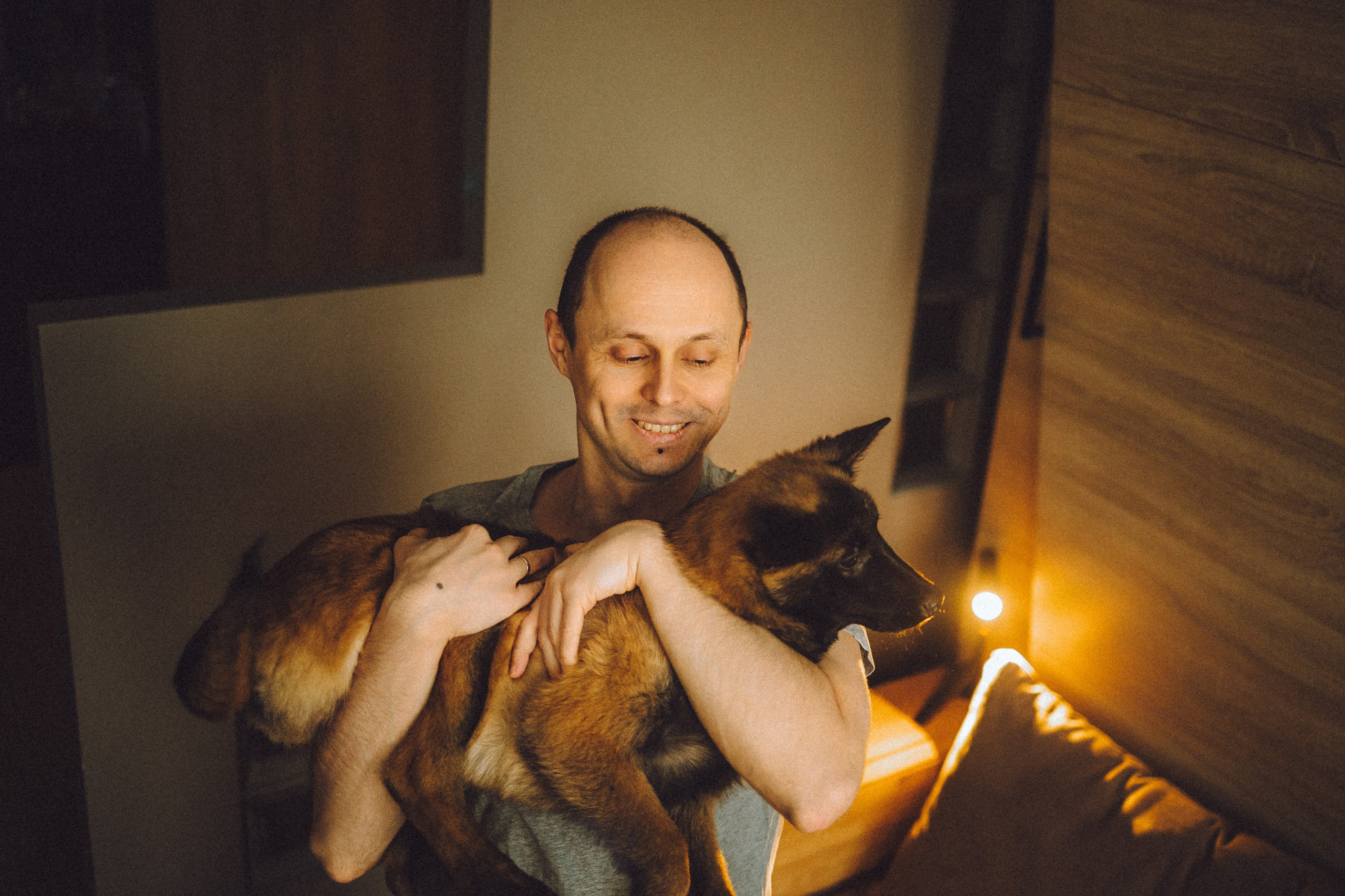 Ира, Андрей, Бэлла и Панда