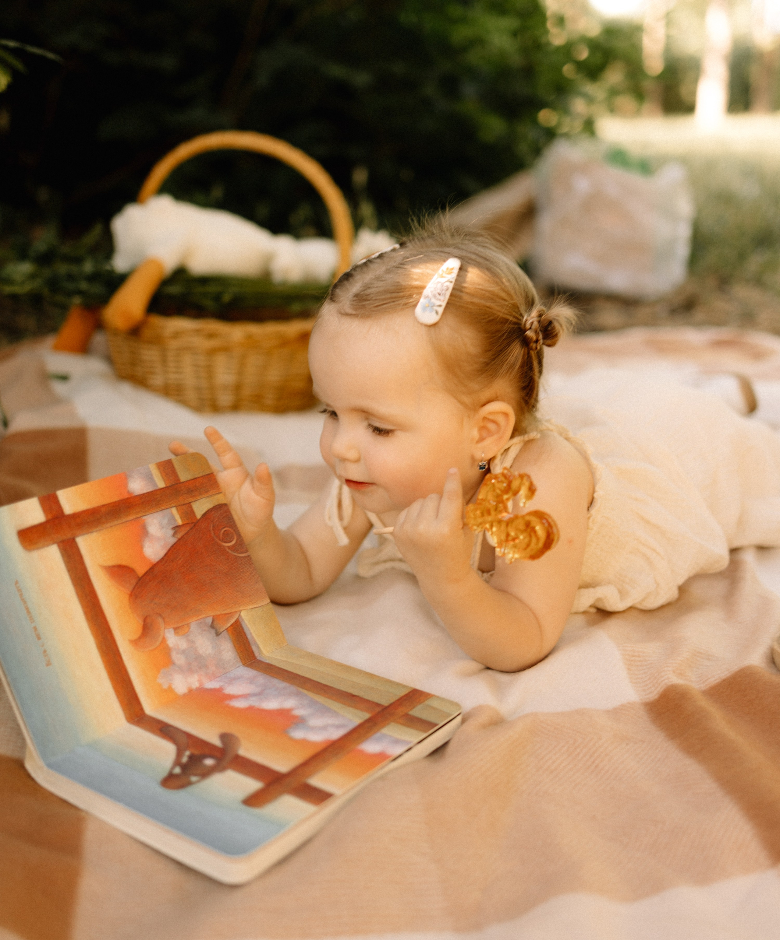 К двум годам Машули — дендрарий. Семейный фотограф в Краснодаре Храмова Анна