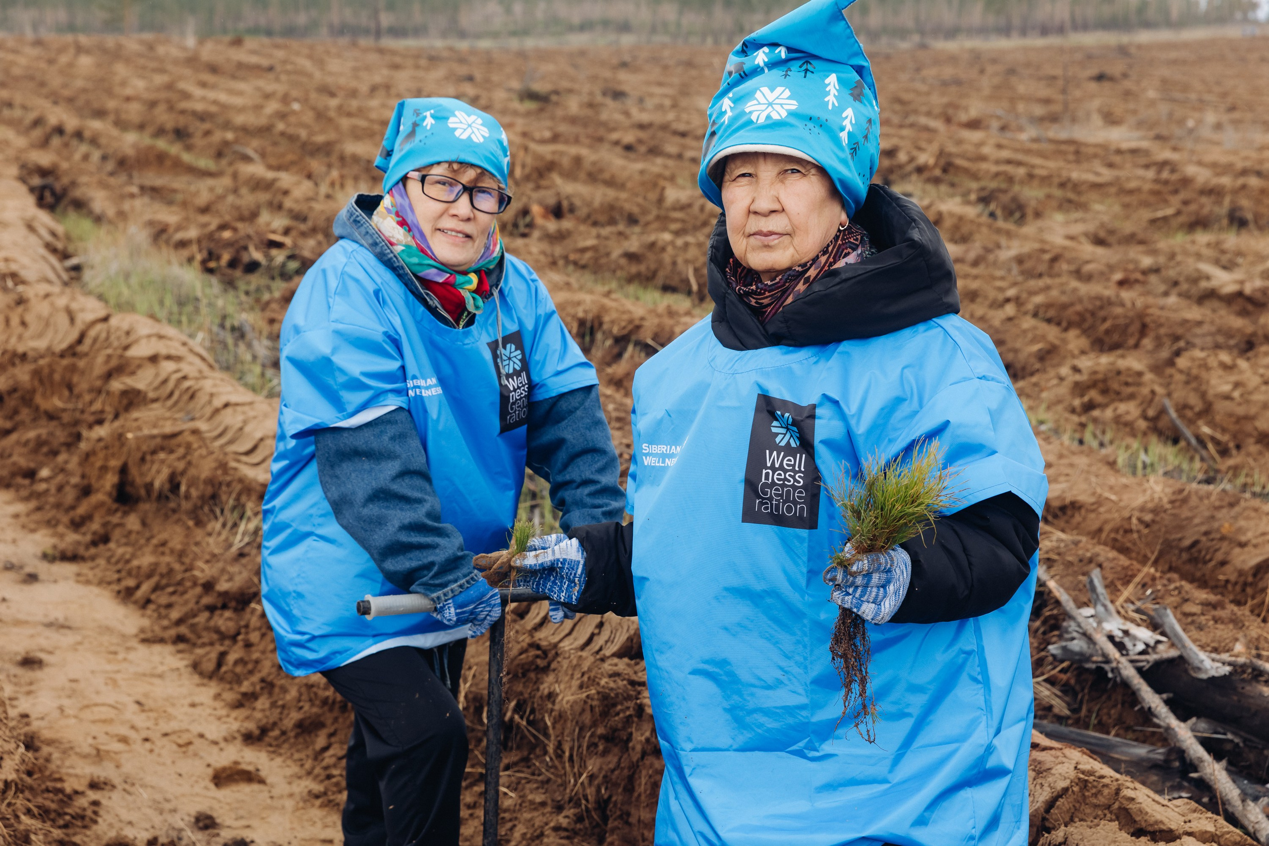 Siberian wellness. Ежегодная акция по посадке деревьев. Свадебный и семейный фотограф в Улан-Удэ