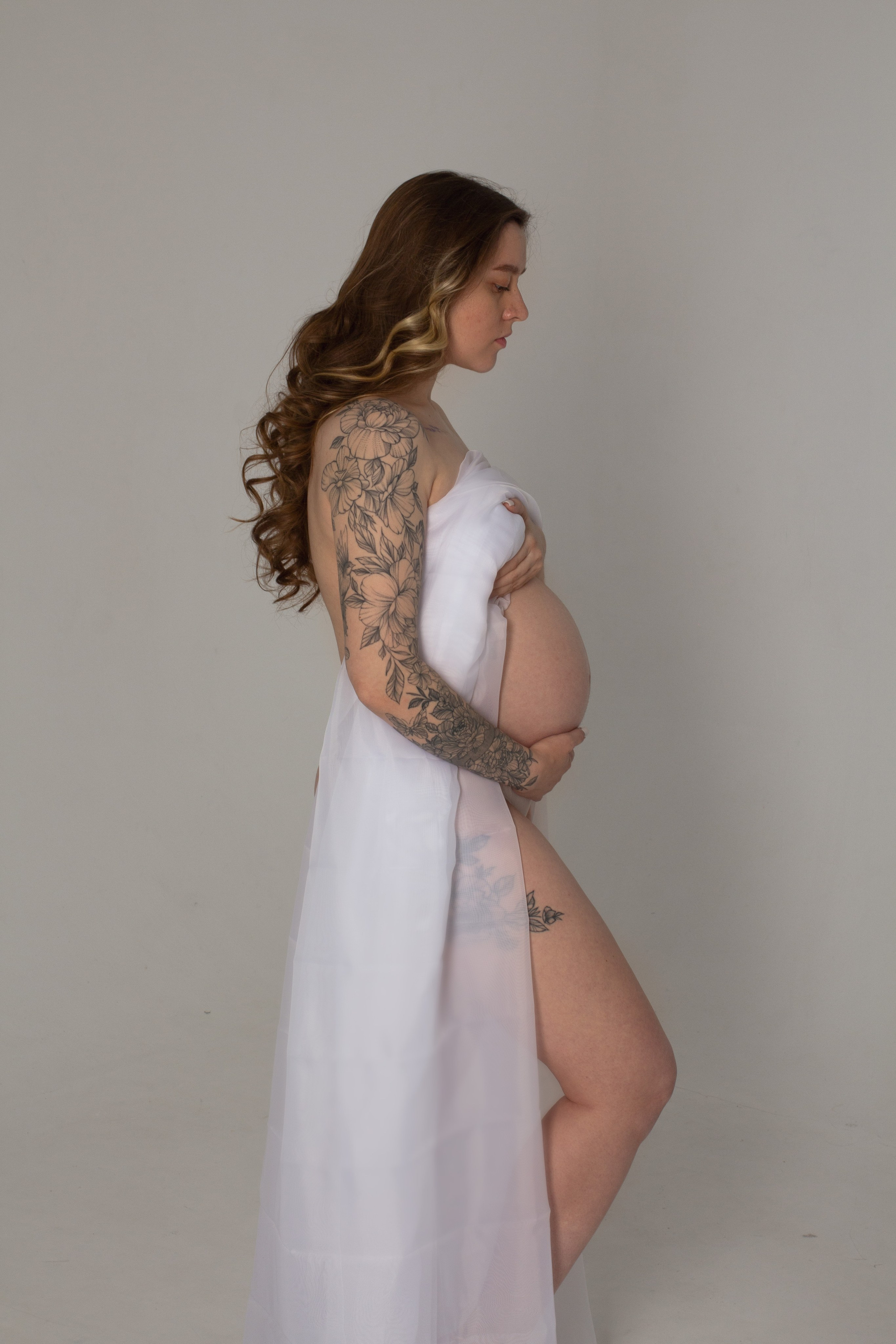 Студийная съемка беременности Анастасии. Тютина Оля фотограф-ретушер Екатеринбург