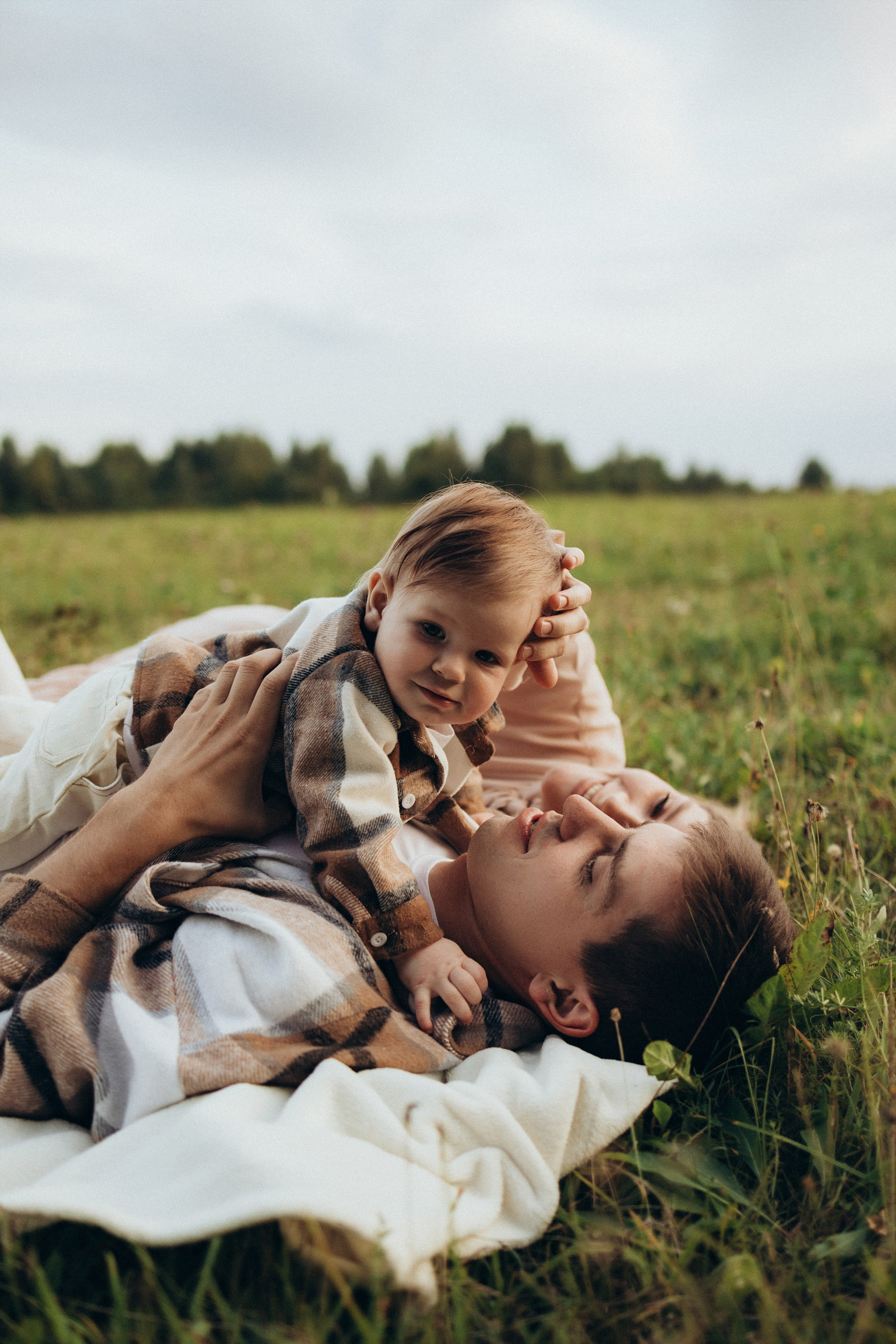 Про маленького Макара, его маму и папу 😊. Фотограф Елена Рябцева