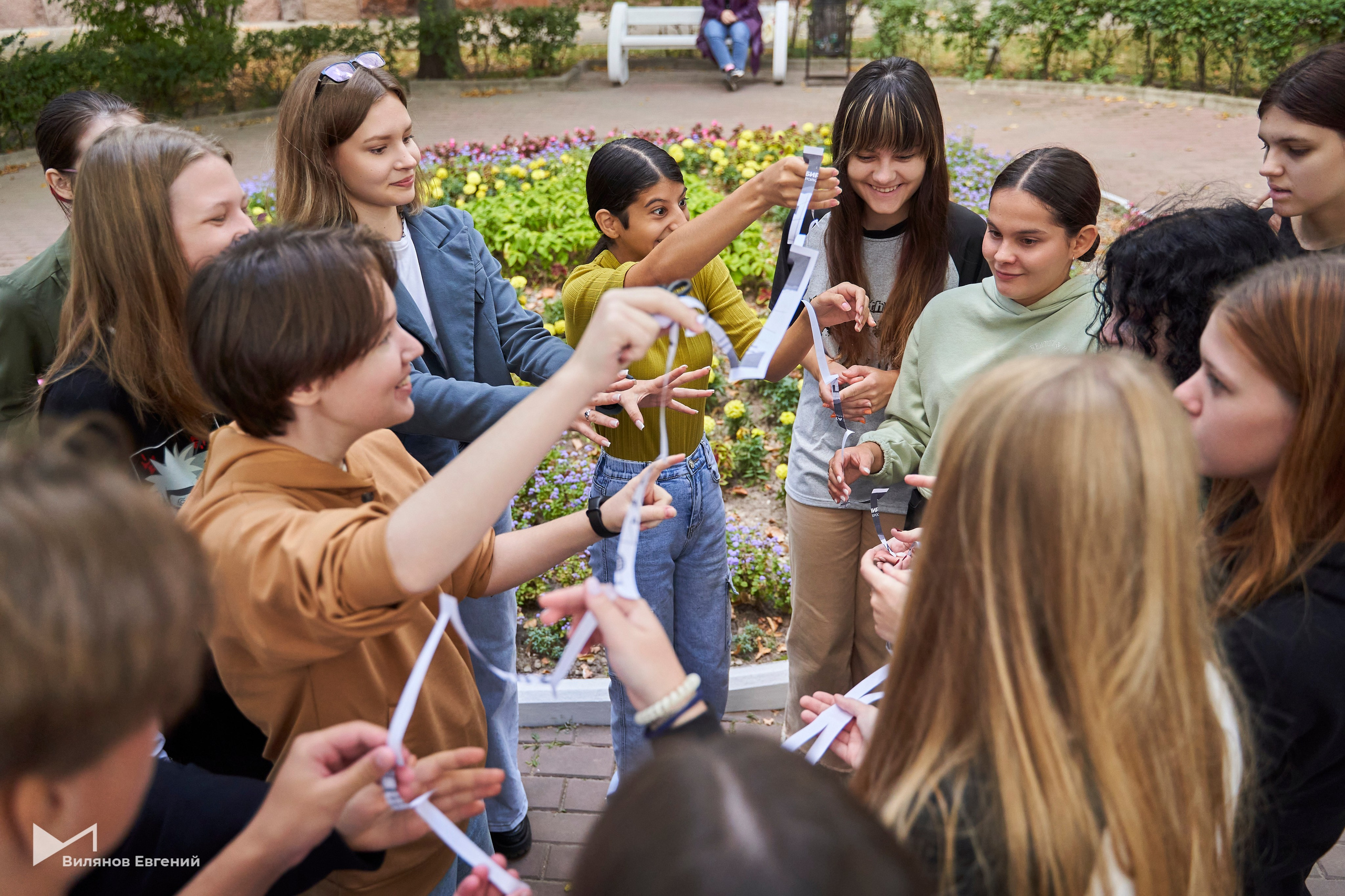 Мероприятие «Веревка» для первокурсников ННГАСУ. Репортажный фотограф Вилянов Евгений. Нижний Новгород