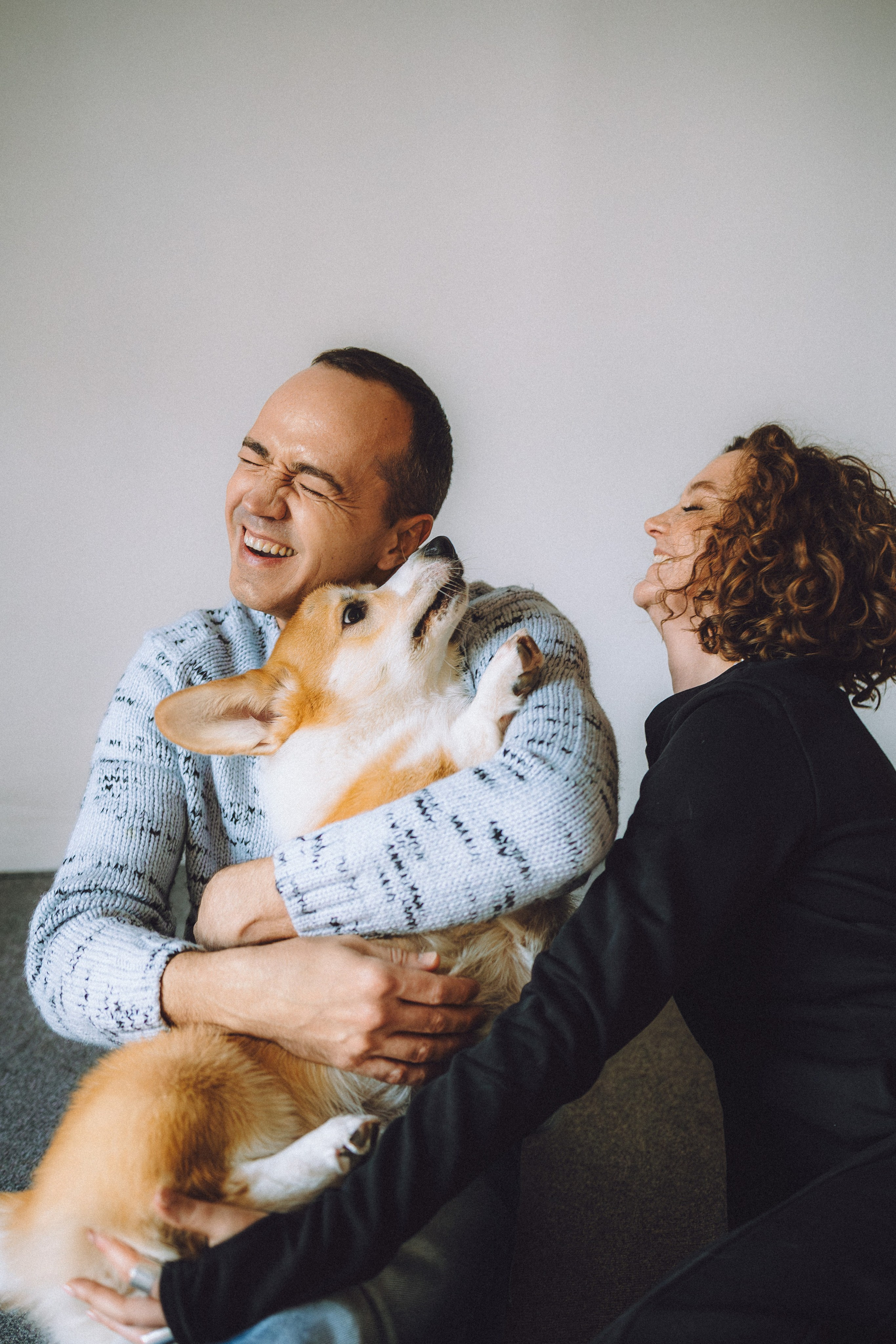 Наталья, Евгений и Мерлин