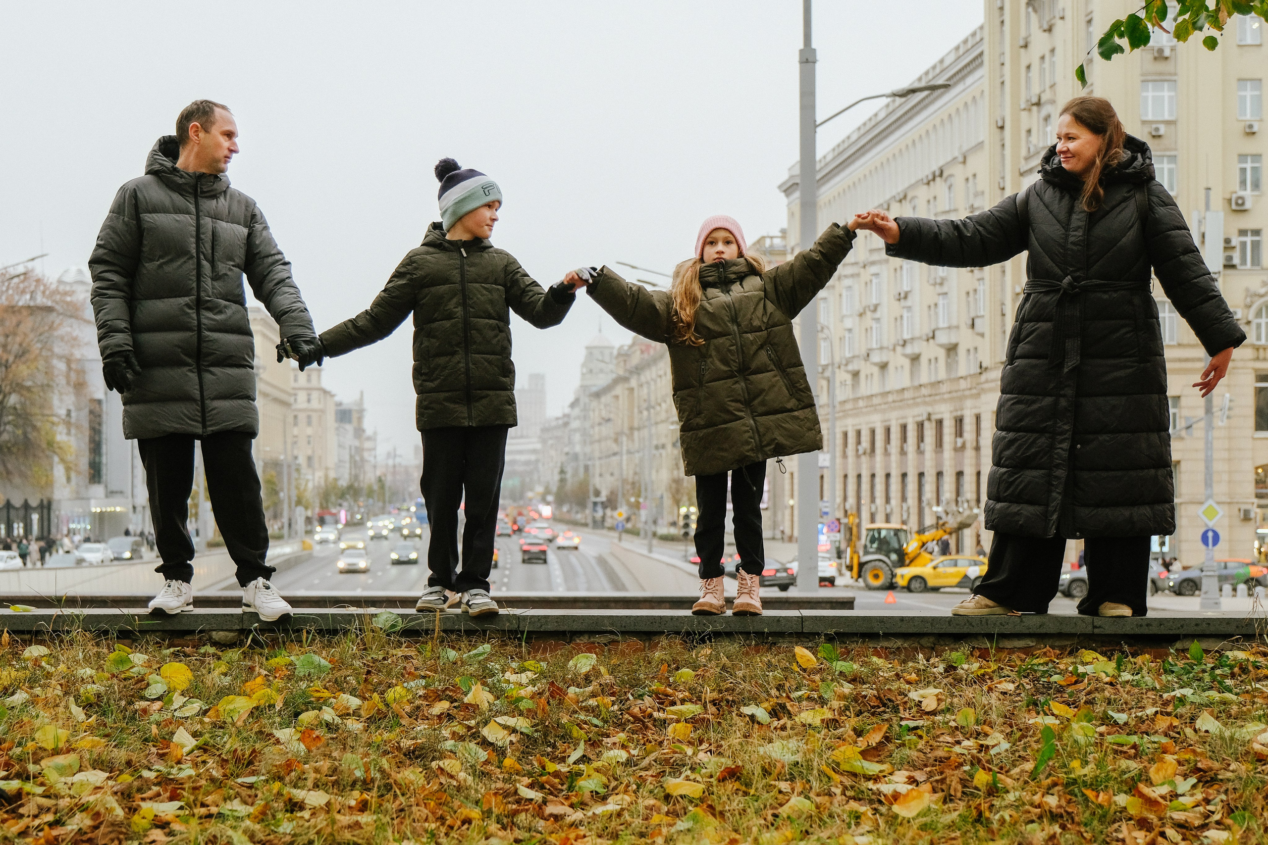 Галя и её семья. Фотограф в Москве