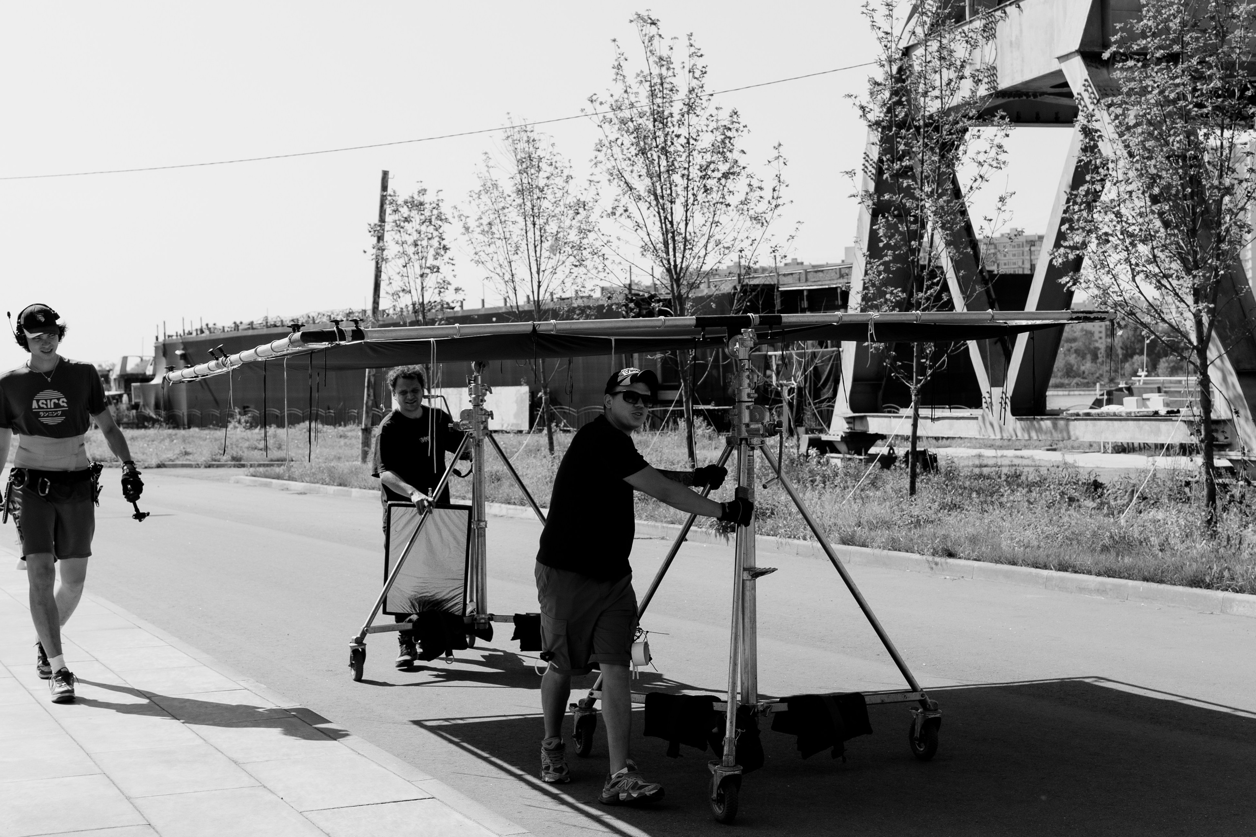 Съемки клипа. Портретный фотограф в Санкт-Петербурге Филатов Максим