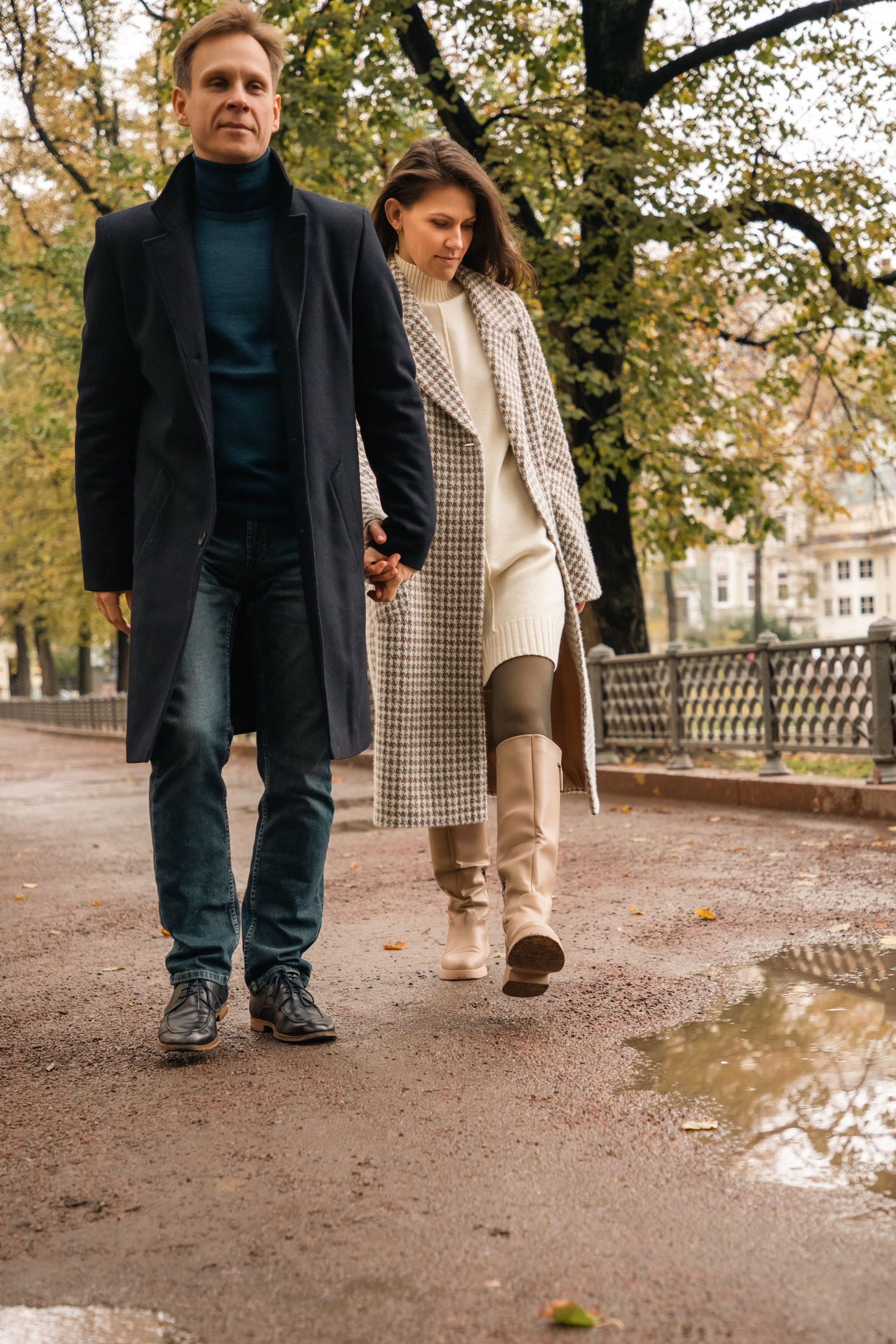 Осенняя прогулка на Патриарших