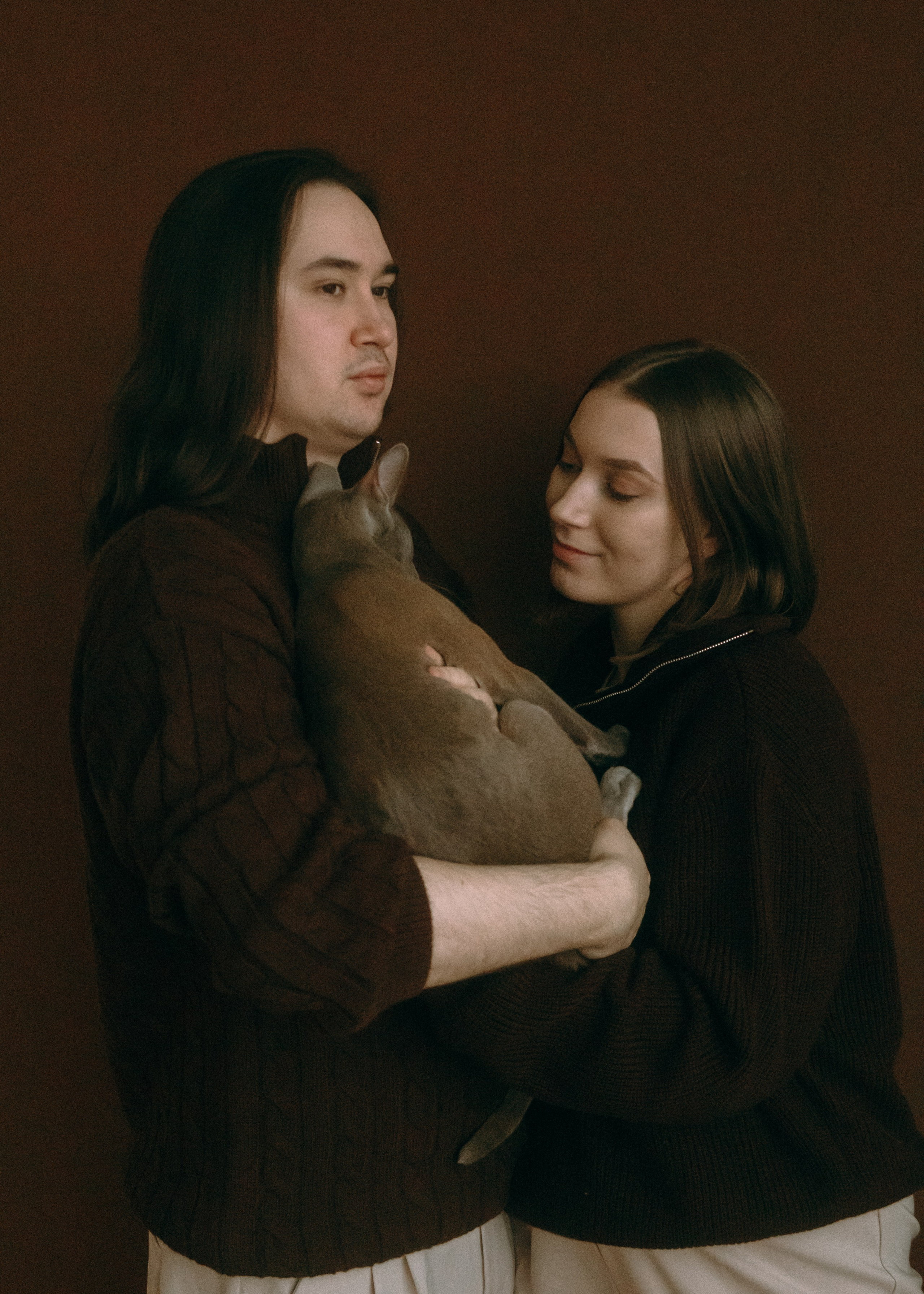 Амина, Булат и Орион. Фотограф-анималист Ксения Воробьева, Москва