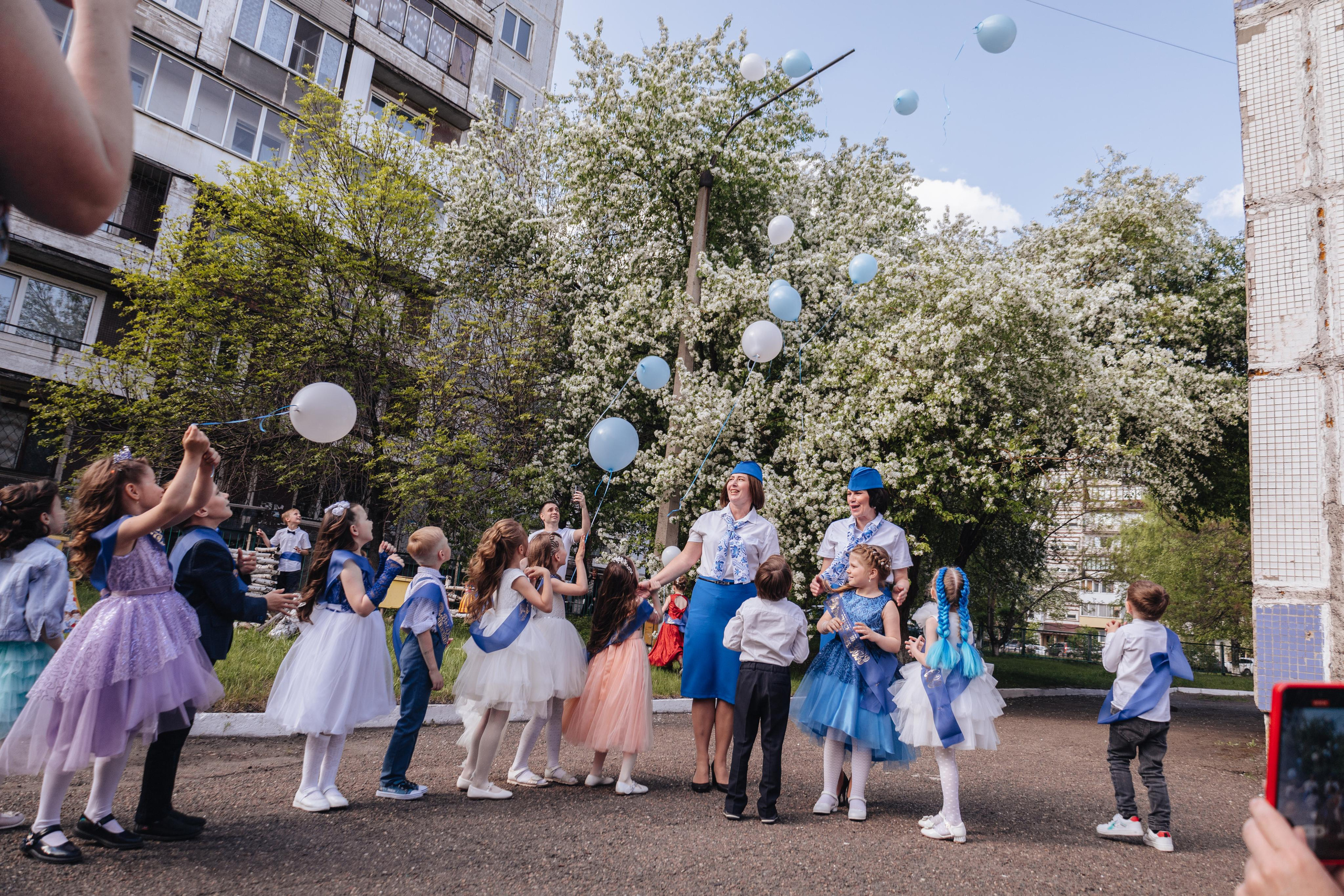 Детский сад, прощай!. Фотограф Ирина Колесникова