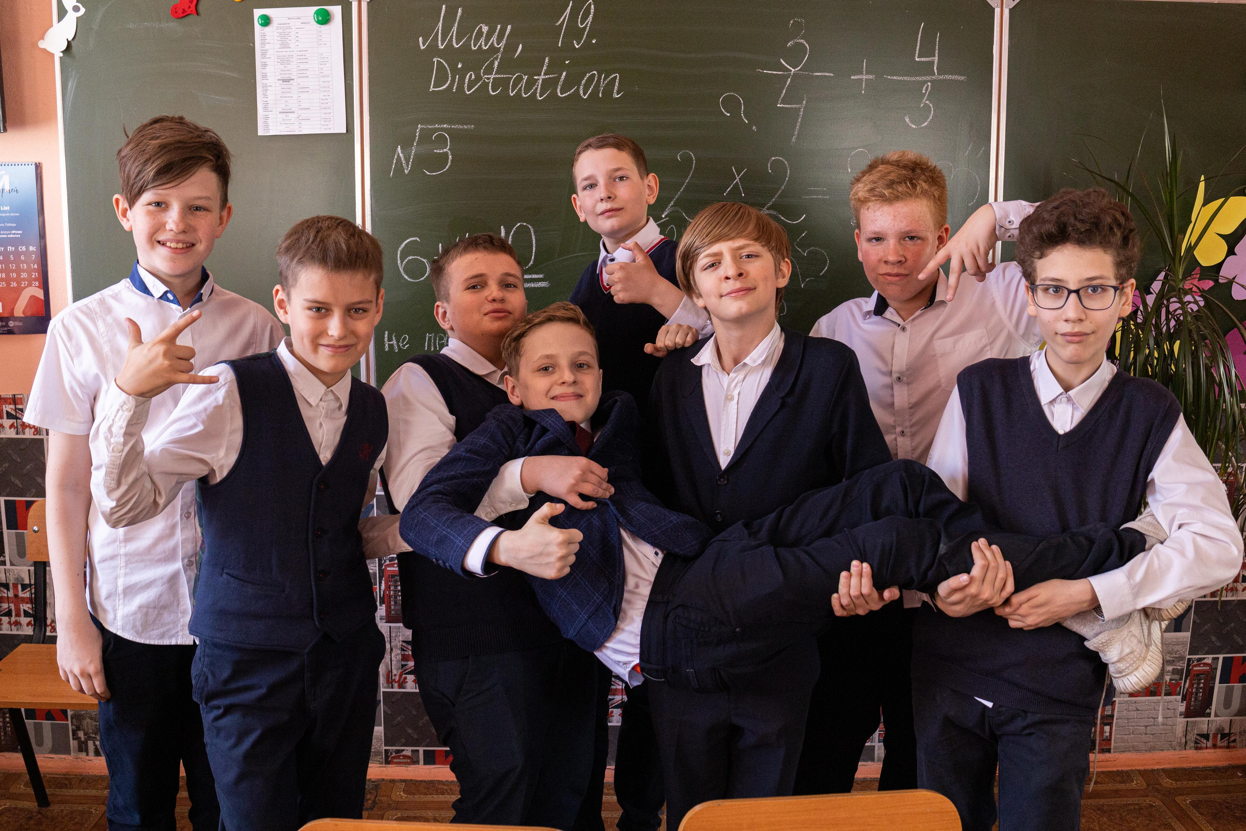 5 «В» класс Лицей № 11. Фотограф Ирина Колесникова