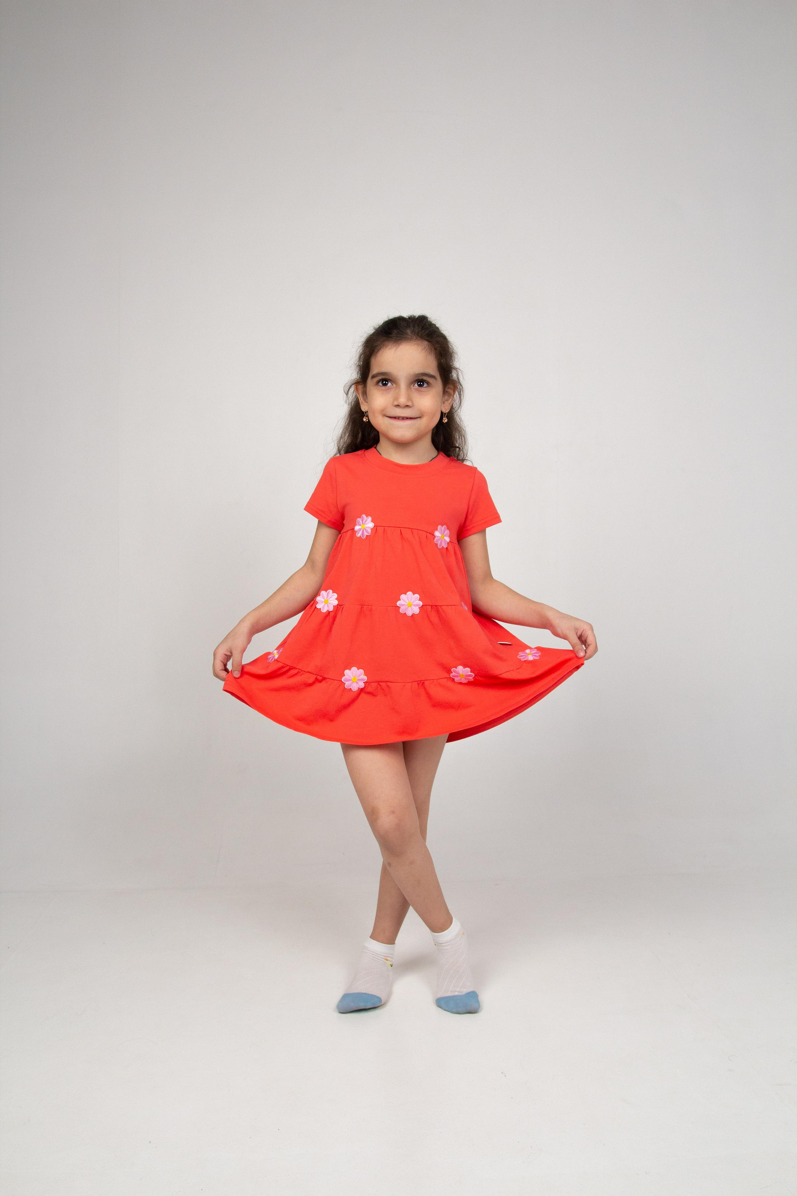 Съёмка детской одежды в студии (девочки). Фотограф Ирина Колесникова