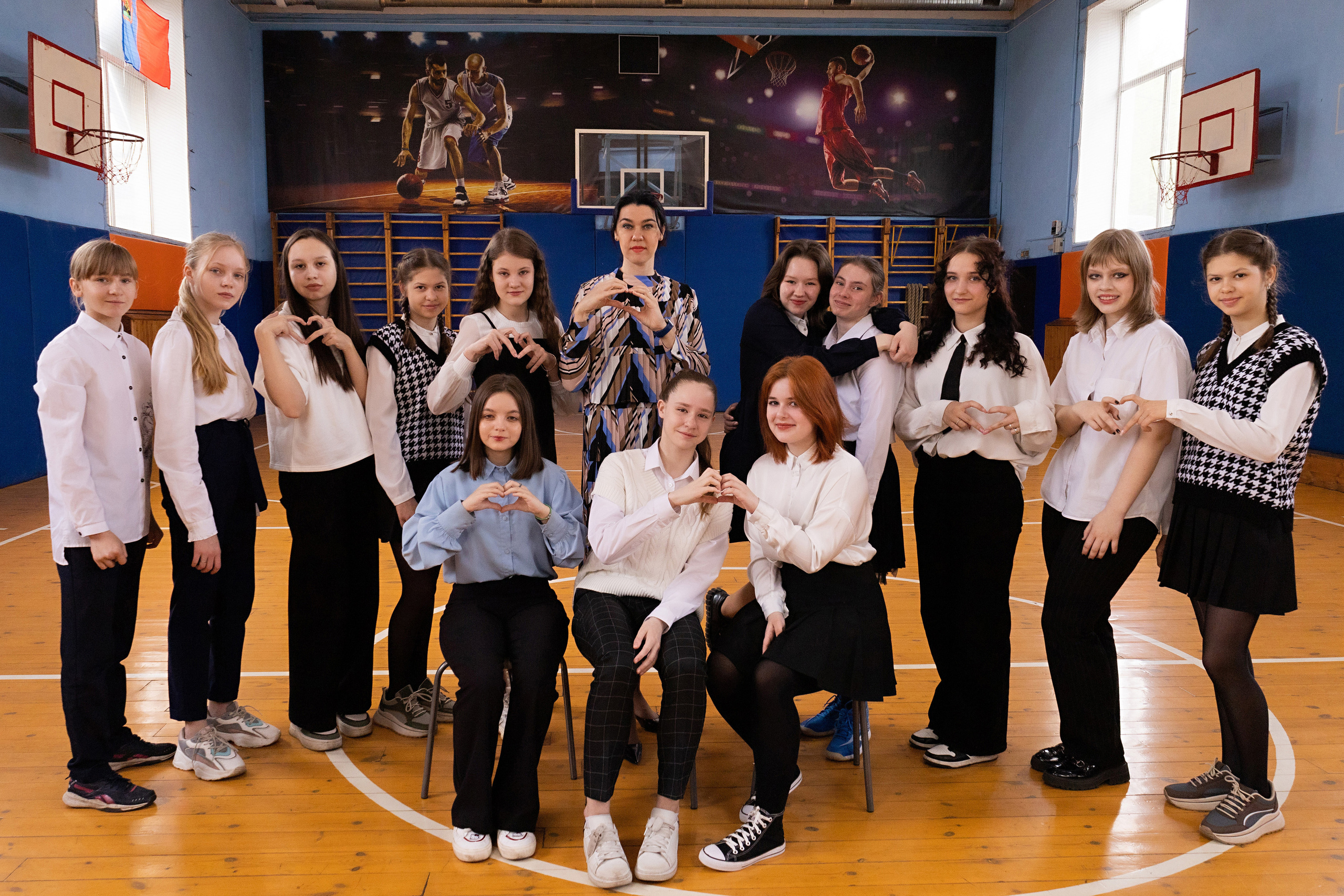 7 «А» класс. Лицей № 11. Фотограф Ирина Колесникова