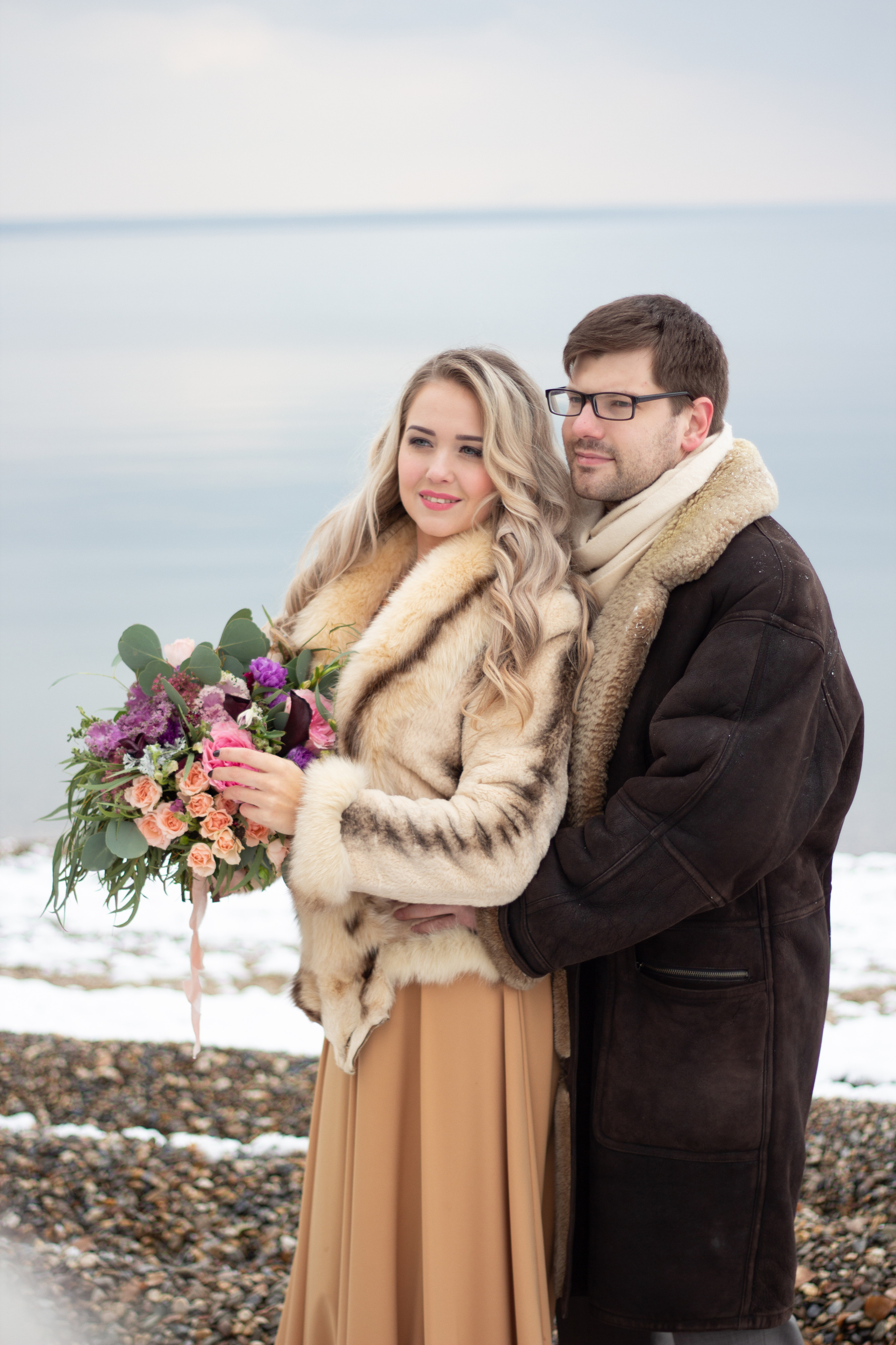 Зимняя на берегу. Фотограф Ирина Колесникова