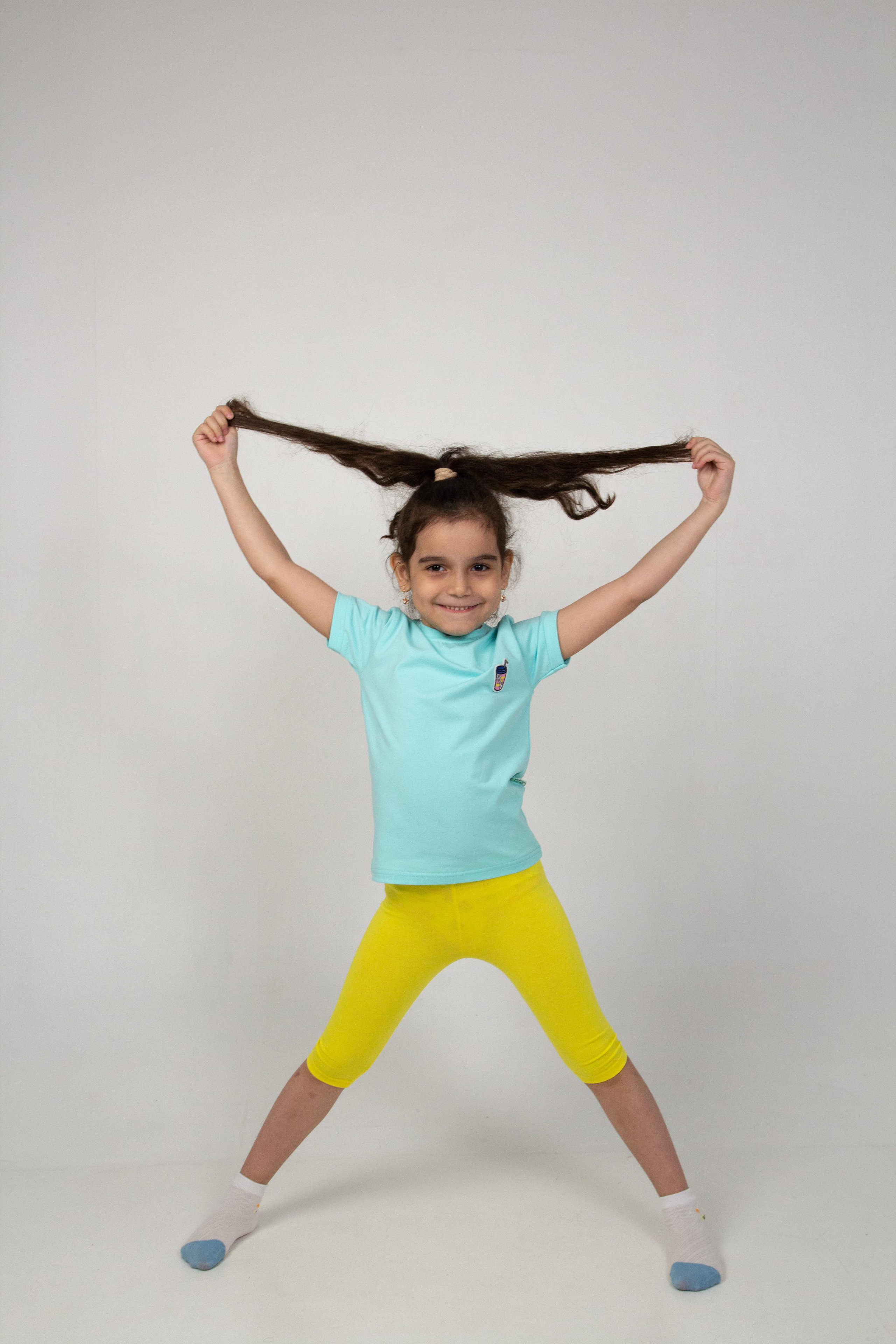 Съёмка детской одежды в студии (девочки). Фотограф Ирина Колесникова