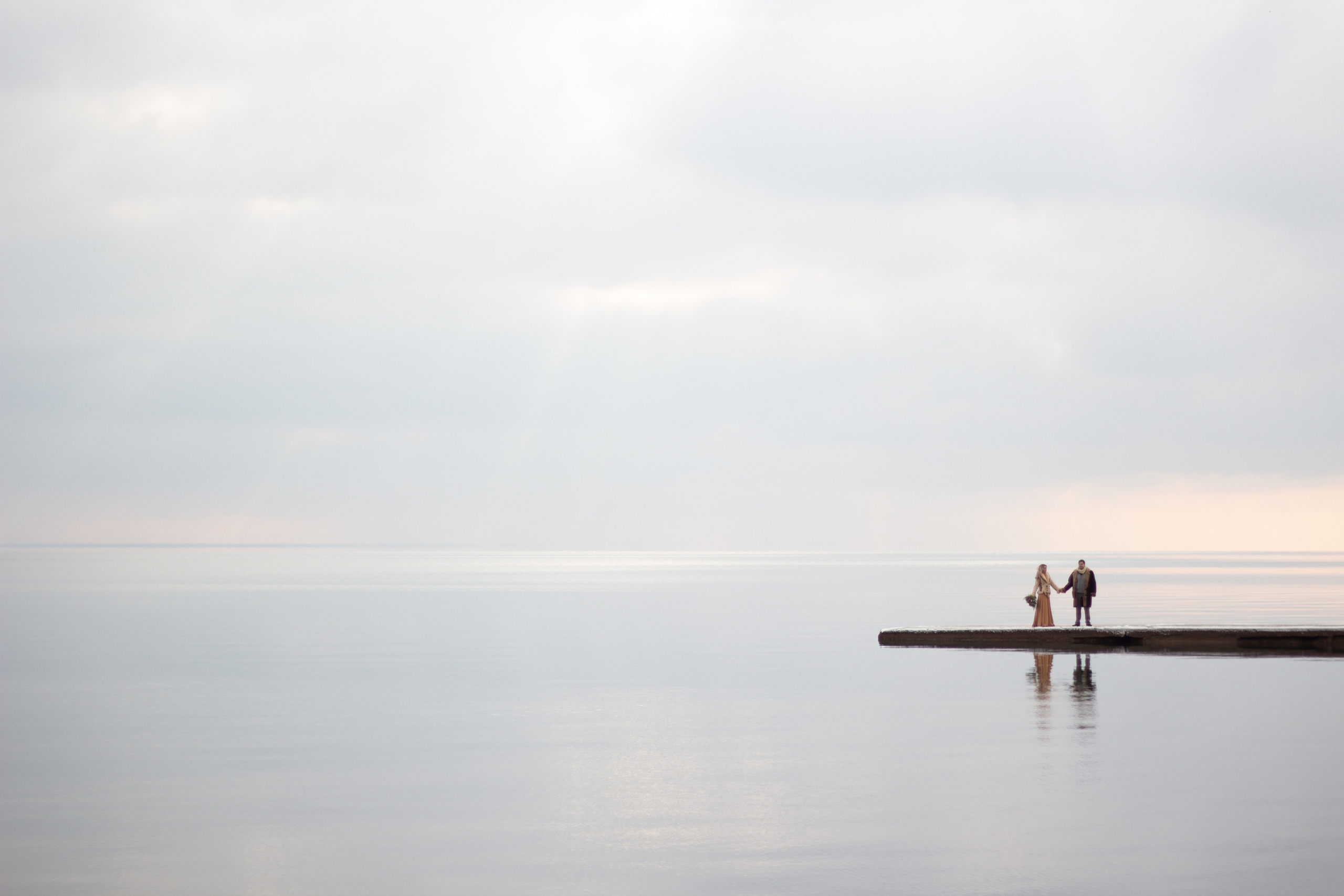 Зимняя на берегу. Фотограф Ирина Колесникова