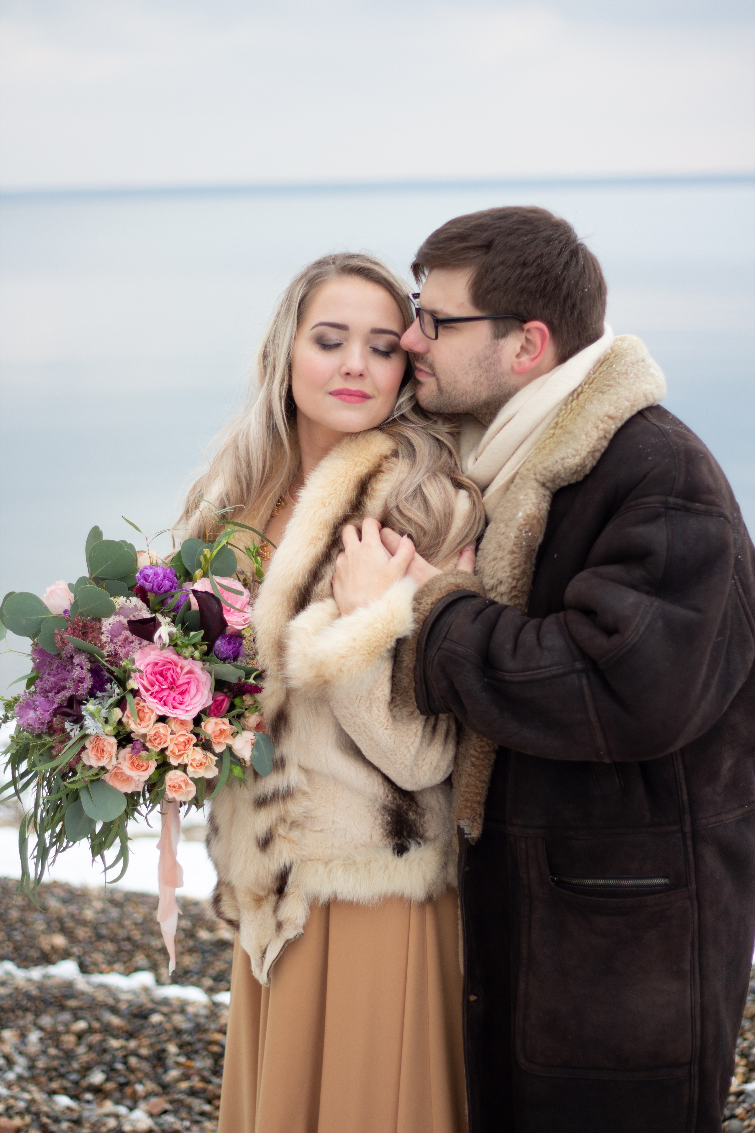 Зимняя на берегу. Фотограф Ирина Колесникова