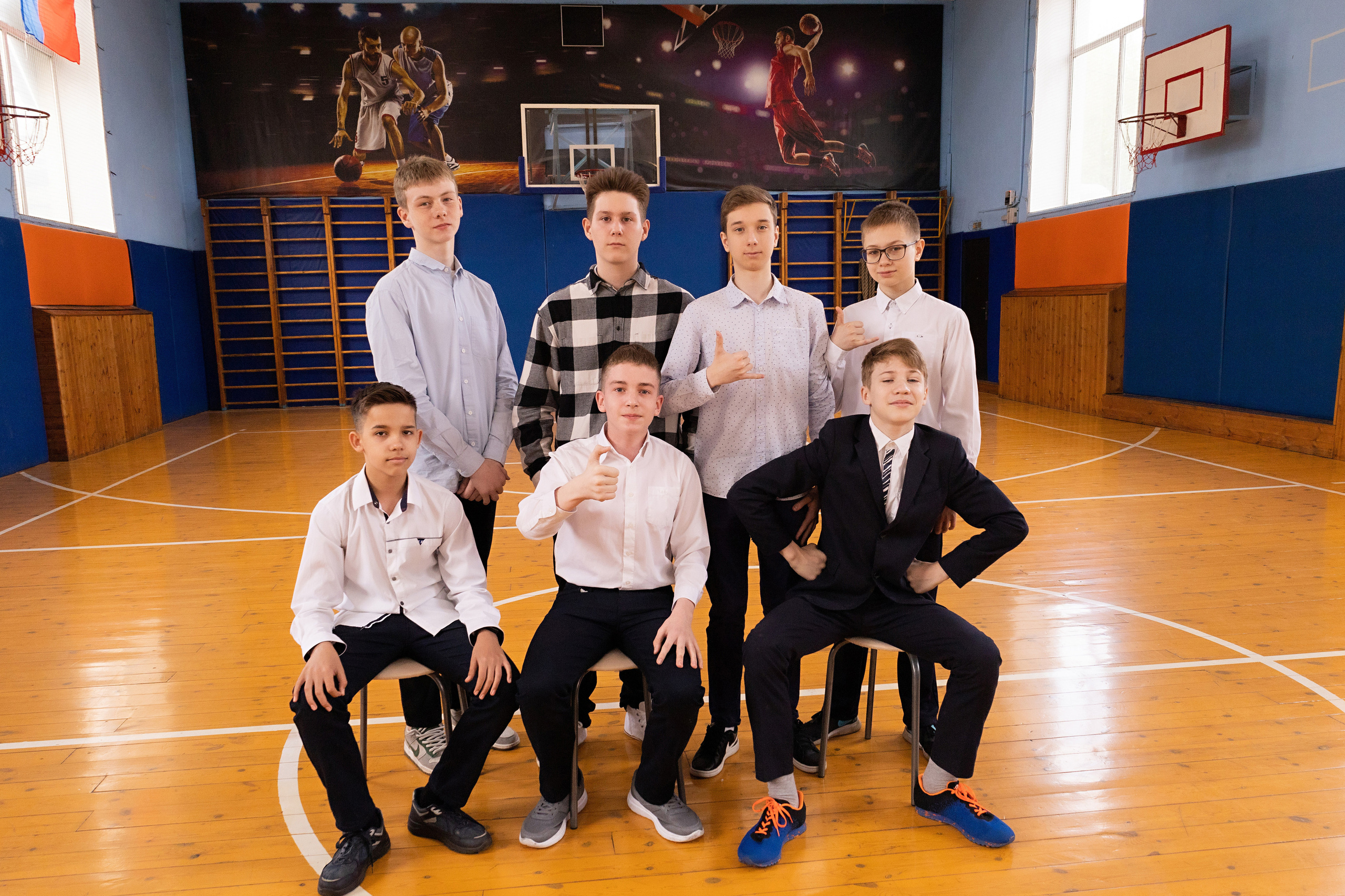 7 «А» класс. Лицей № 11. Фотограф Ирина Колесникова