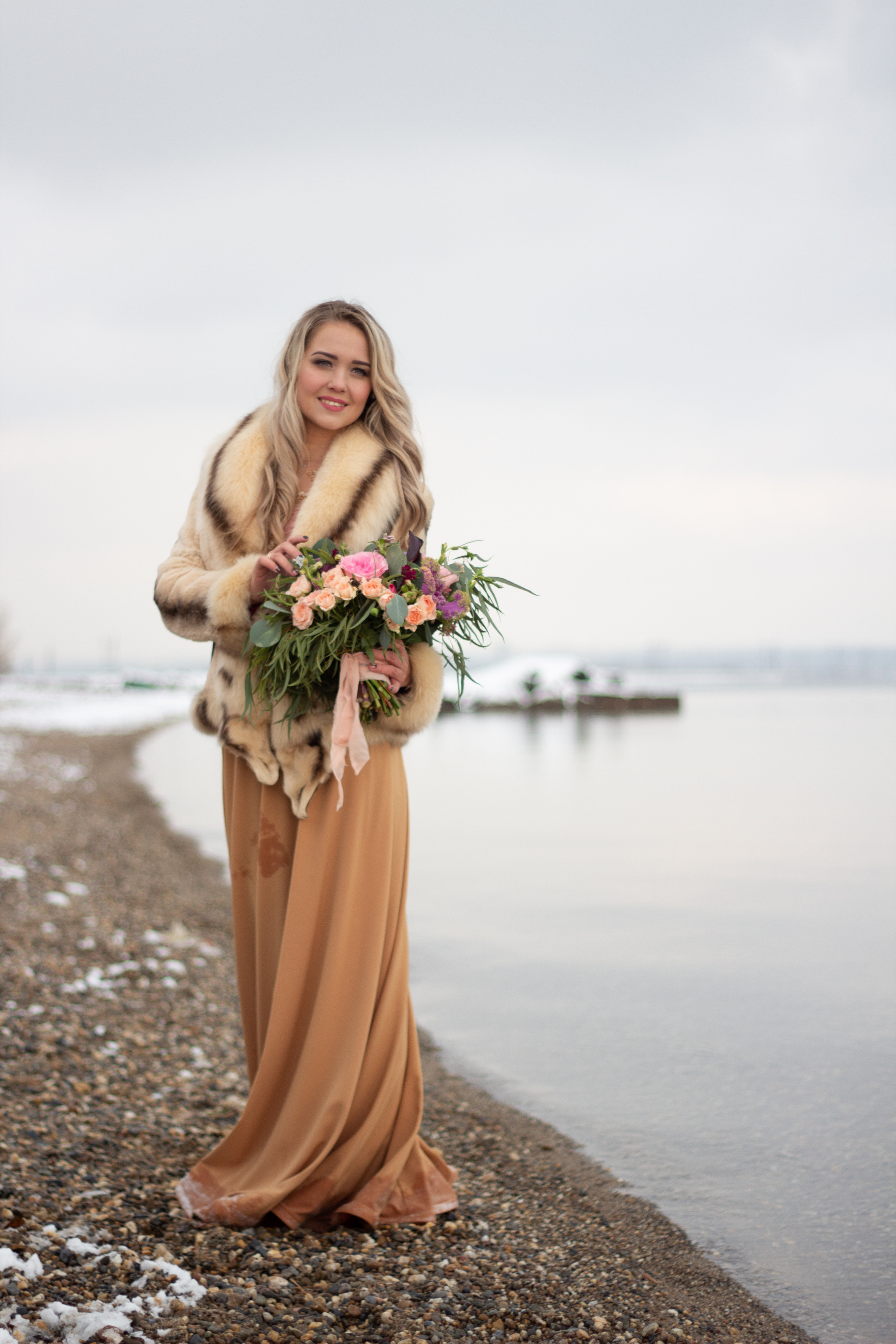 Зимняя на берегу. Фотограф Ирина Колесникова