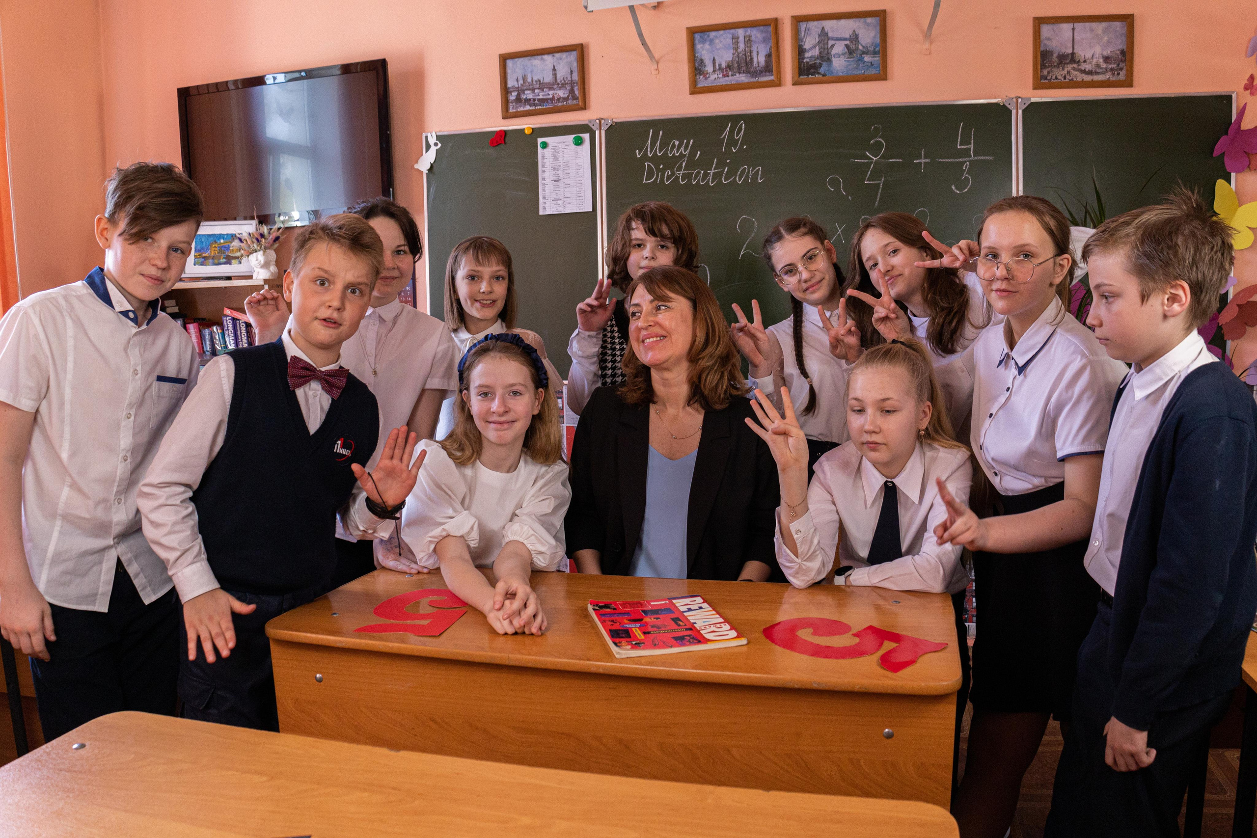5 «В» класс Лицей № 11. Фотограф Ирина Колесникова