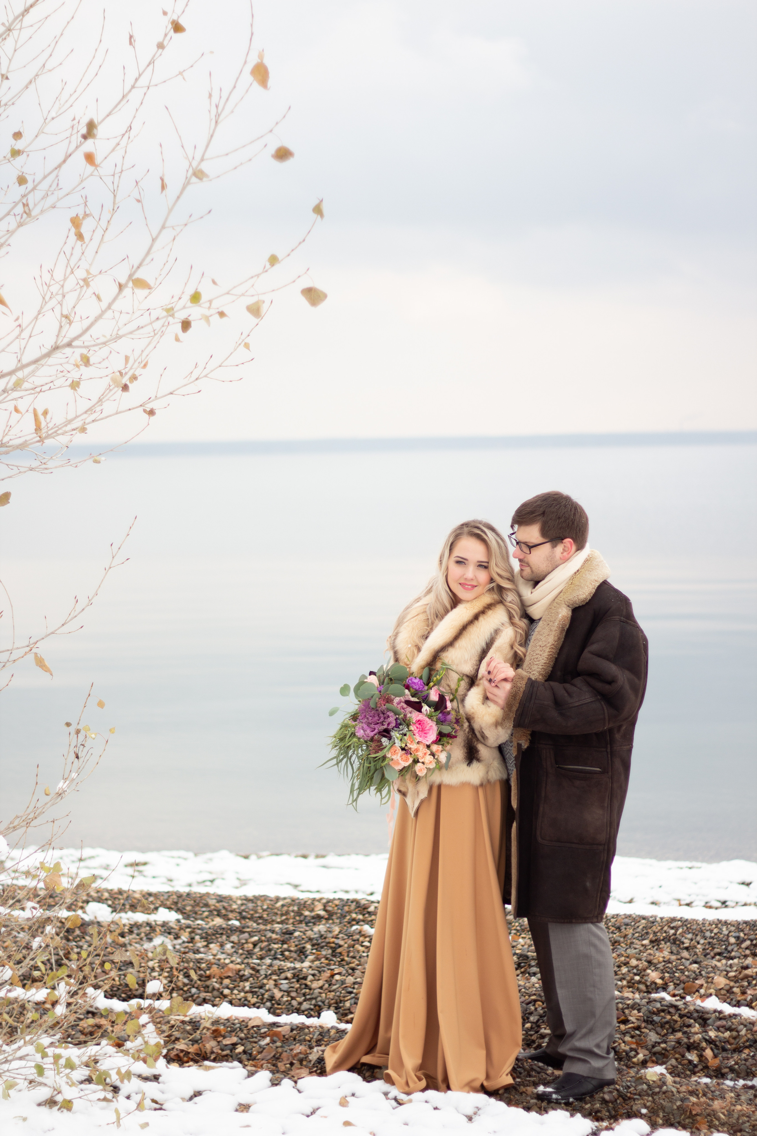 Зимняя на берегу. Фотограф Ирина Колесникова