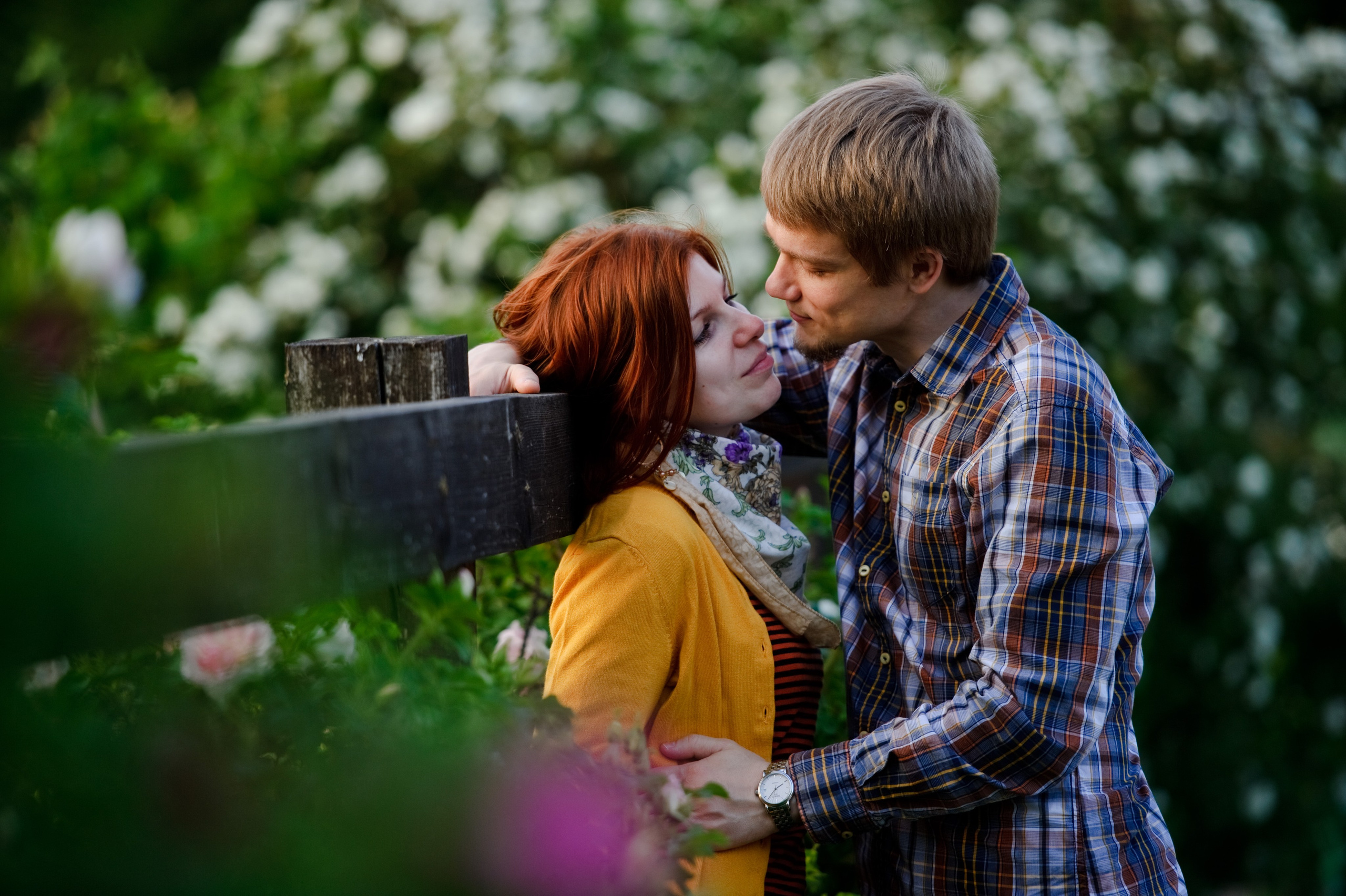 Мария и Александр. Прогулка, Москва. Семейный фотограф Анна Дубовская