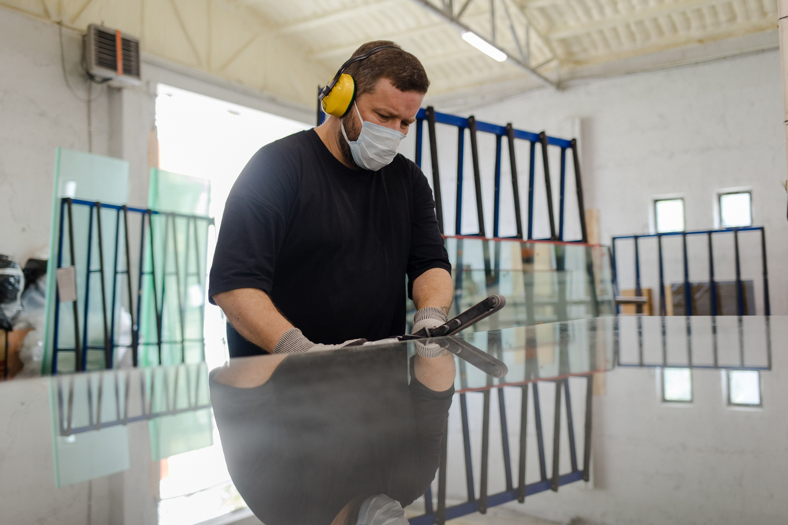 Производство стекла. Семейный и детский фотограф в Москве Кузьмина Мария