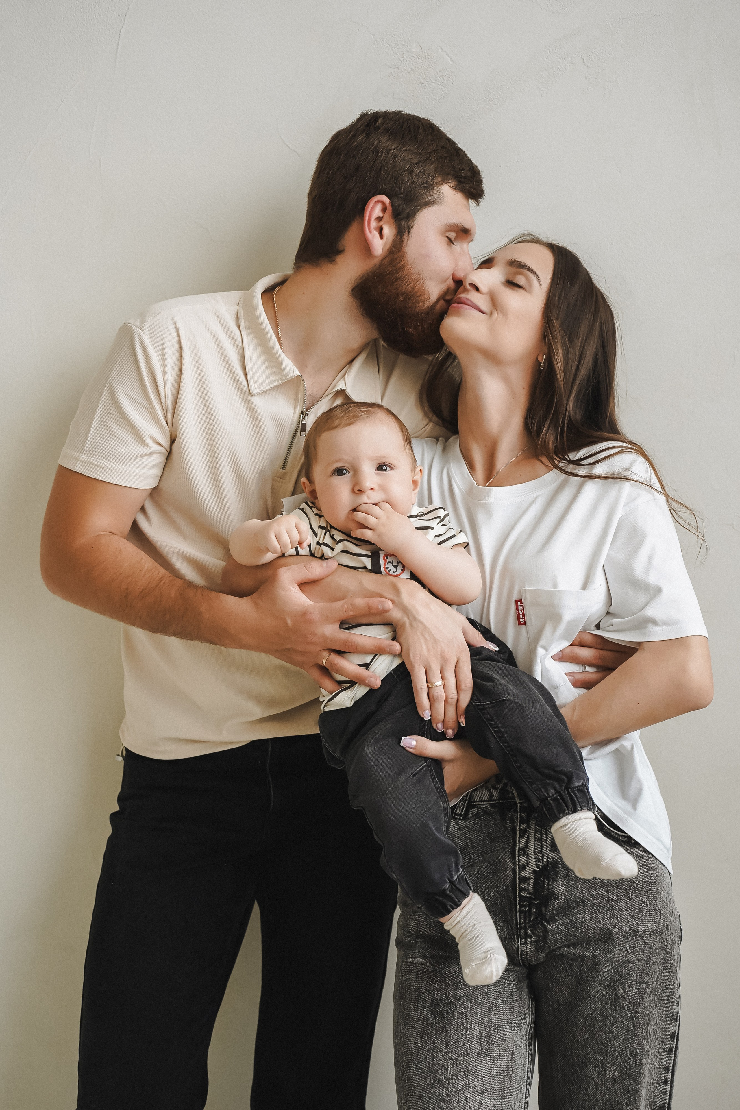 Ира, Вадим и Лёва. Свадебный фотограф в Москве Яна Деньгина