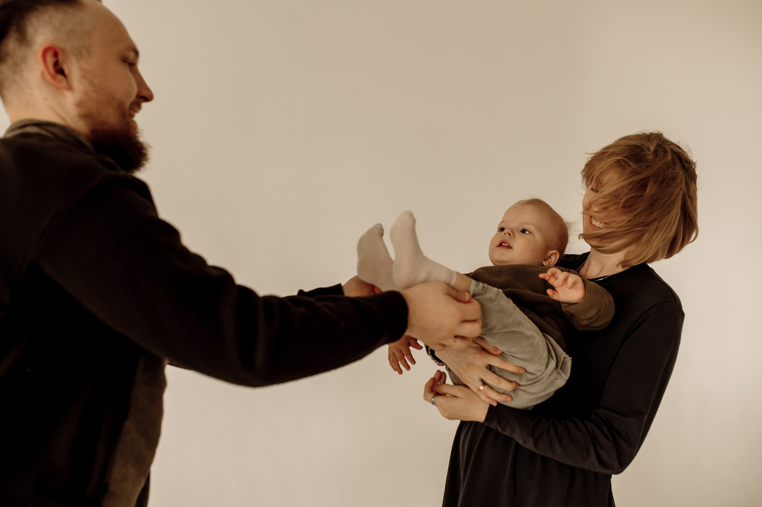 Аня, Миша и Тиша. Фотограф Мария Стрелкова