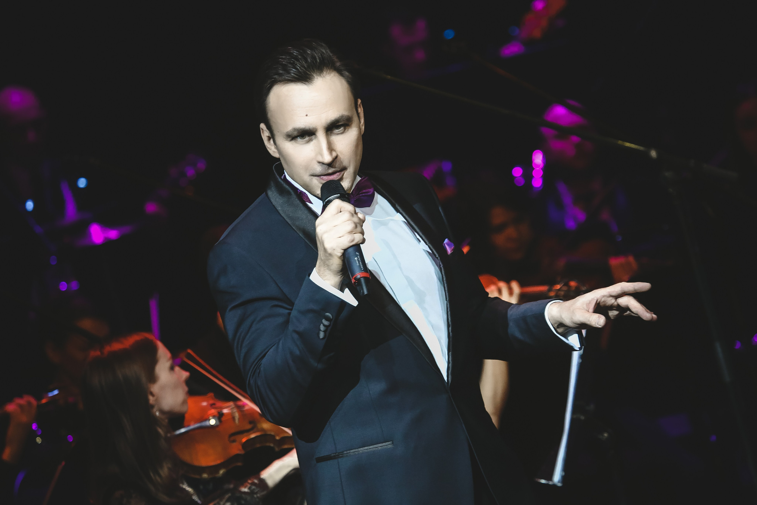 Концерт в Доме музыки в декабре 2021-го с Рязанским оркестром. Дарья Письменюк / Darya Leitstern — фотограф, музыкант, журналист, путешественник