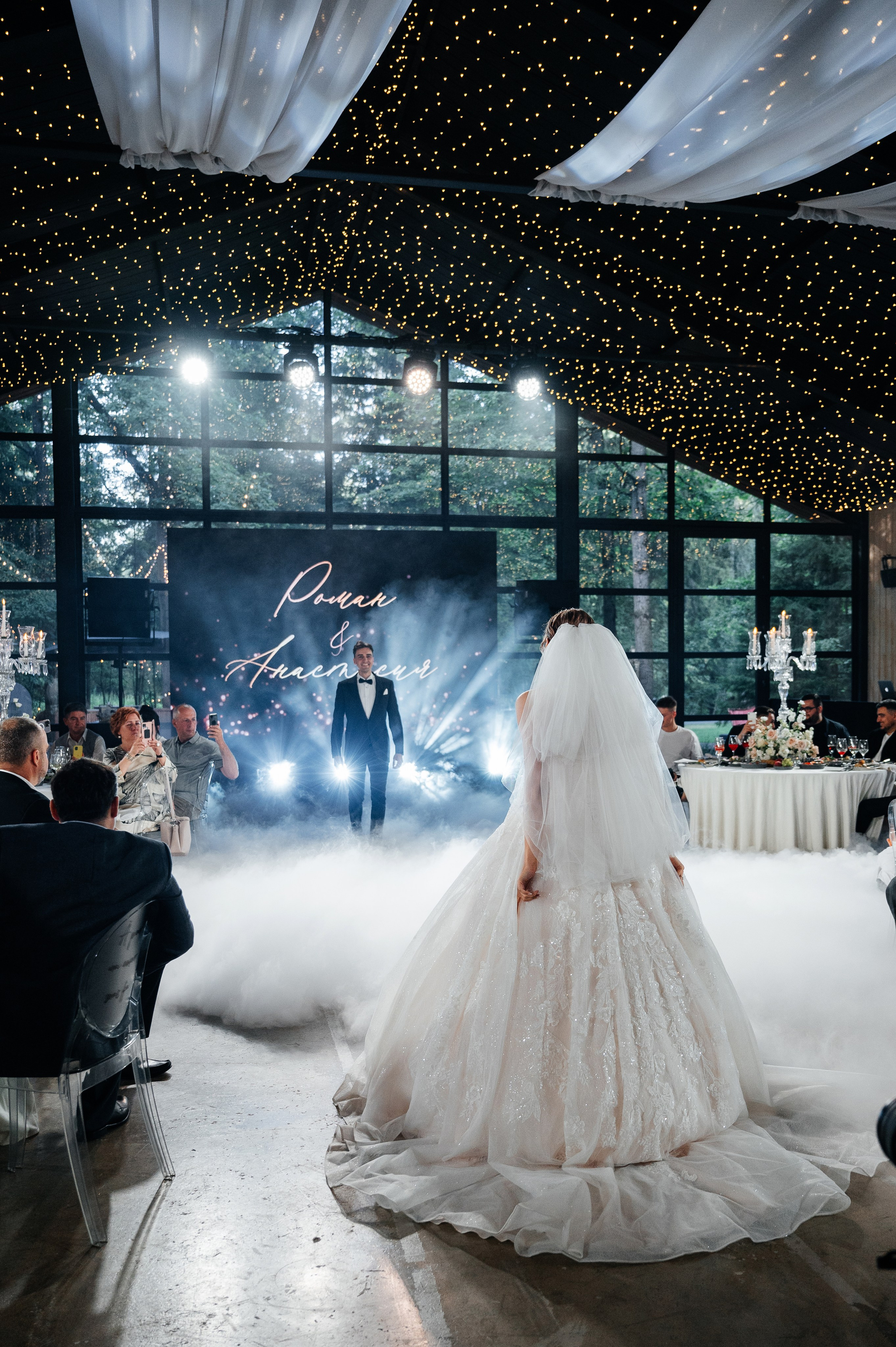 Wedding Romance and Anastasia. Wedding photographer in Moscow and around the world Andrey Medvednikov