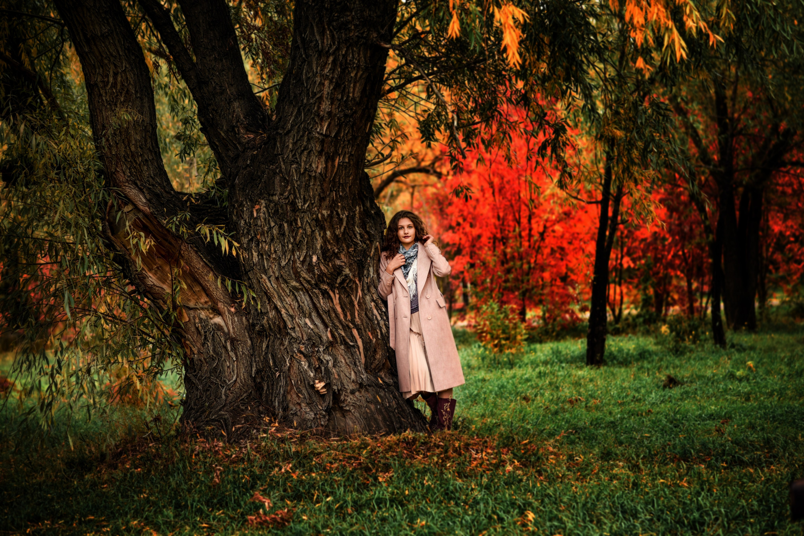Осенняя прогулочная. Свадебный, семейный, детский, контент фотограф в Омске Максим Ильин