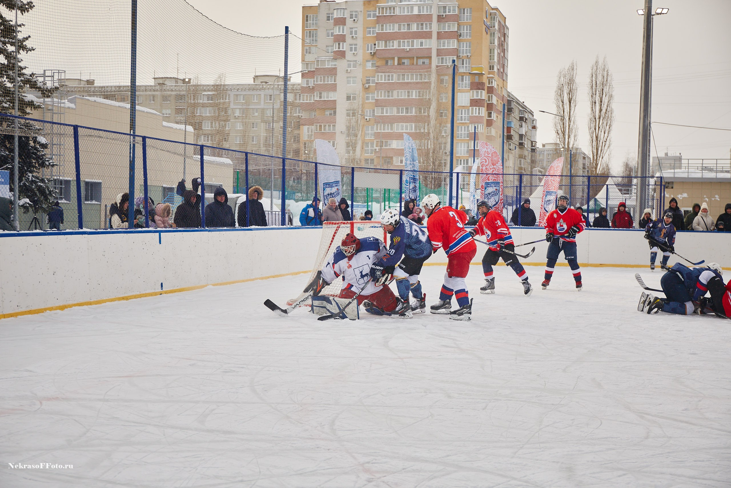 Турнир по хоккею «Русская классика» в рамках Офицерской хоккейной лиги. Спортивный фотограф Некрасов Денис