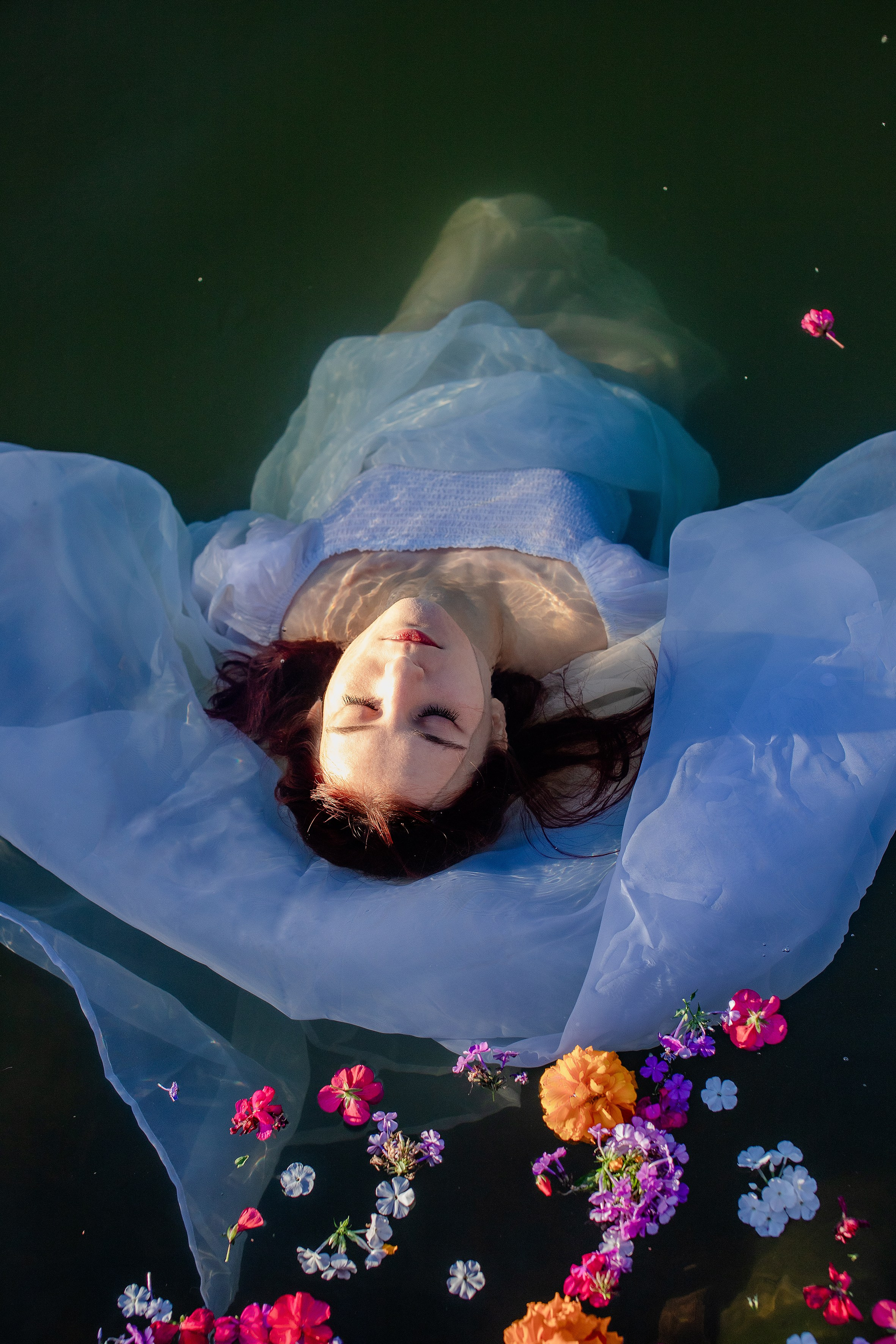 Творческая съемка на озере. Фотограф Минск Елена Украинец