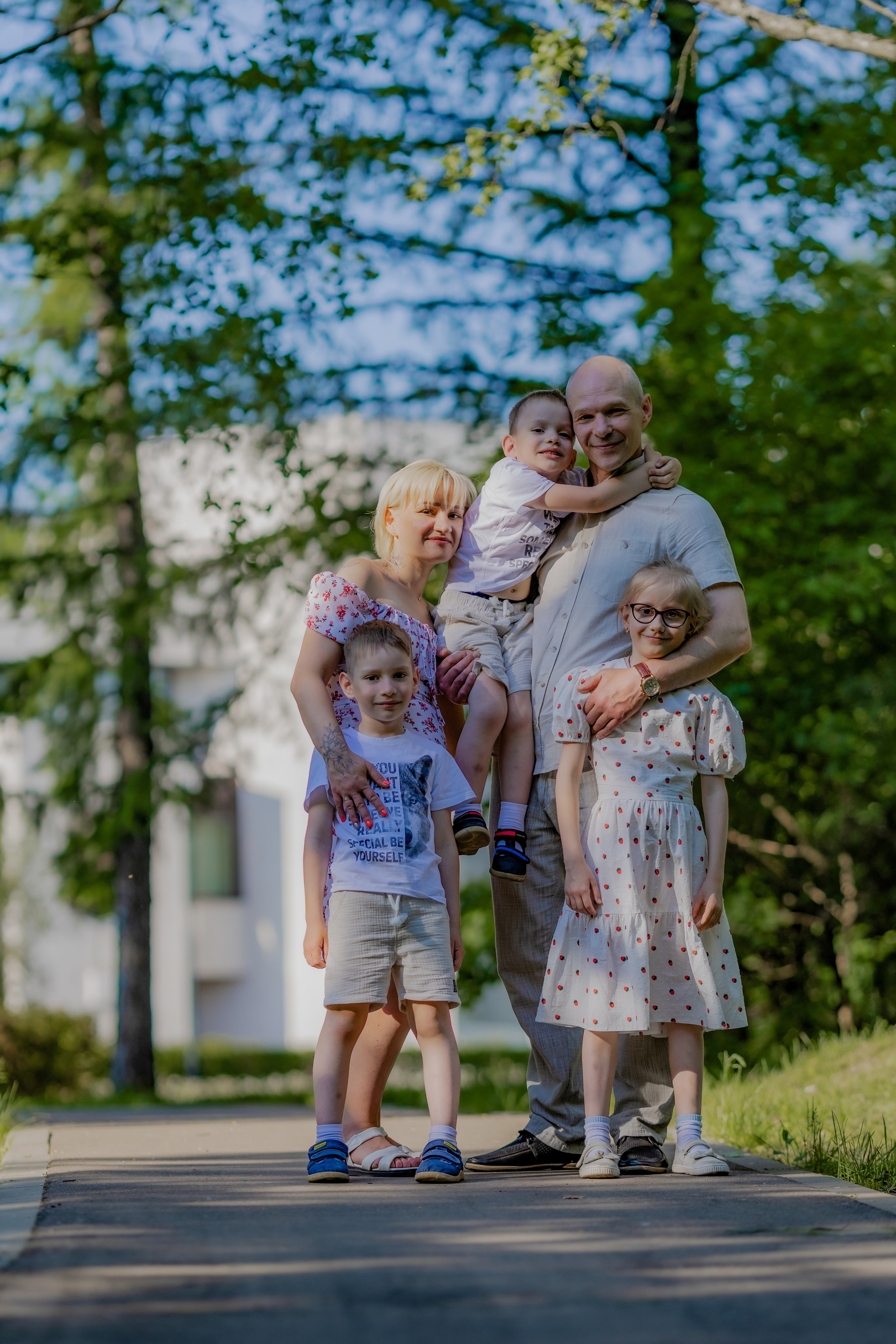 Семейная фотопрогулка для Марии. Детский и семейный фотограф Евгения Вахнеева Москва Зеленоград