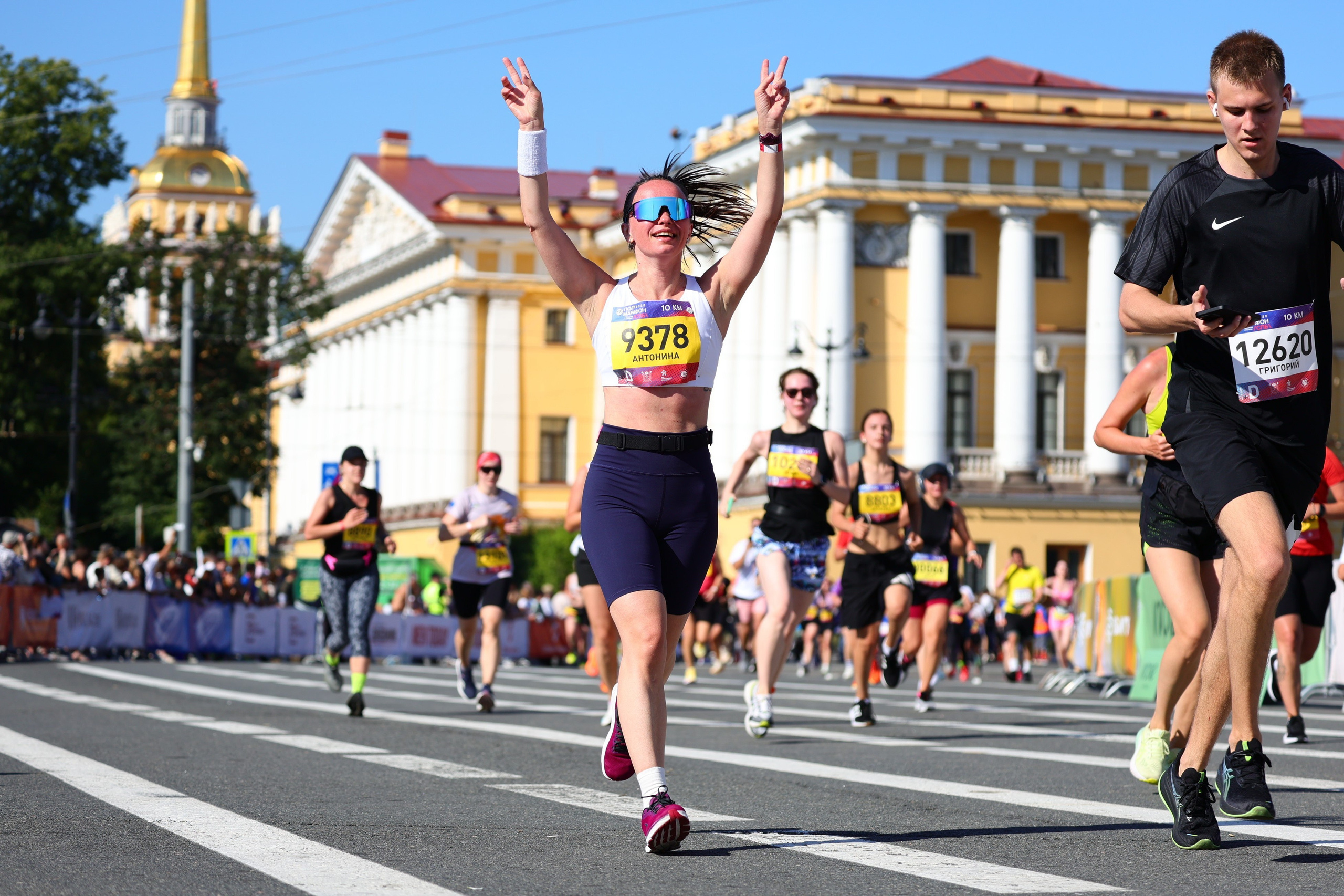 Полумарафон СПБ 2025. Спортивный фотограф в Санкт-Петербурге Илья Vacool