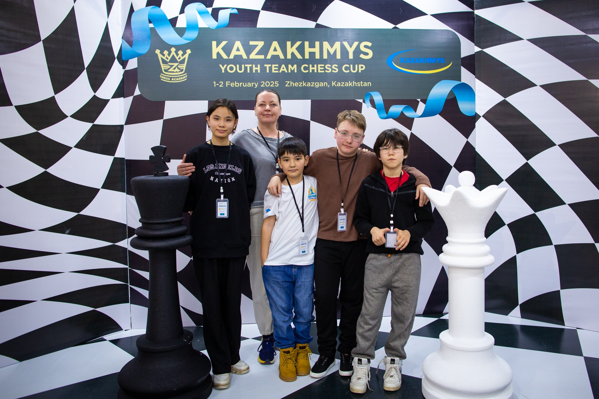 2025.02.02 KAZAKHMYS Youth Team Chess CUP 2025 — Day2_Teams. Фотограф Анна Штурман (репортажная съёмка любых событий и мероприятий) Anna Shtourman photographer