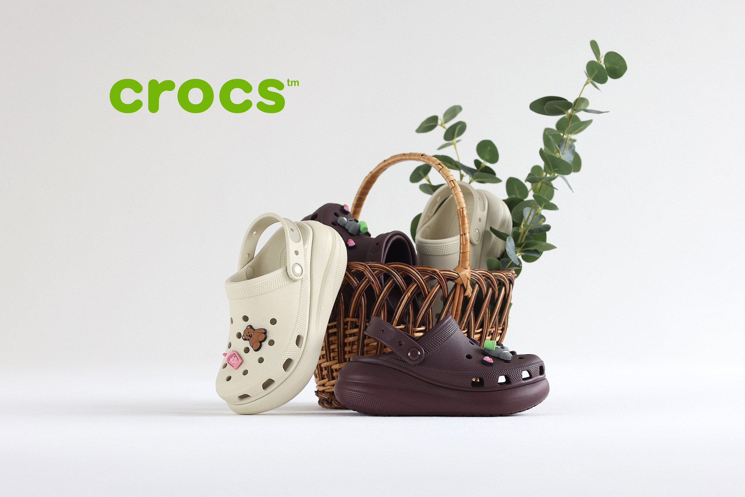 Кампейн обложка crocs для магазина Saboo.