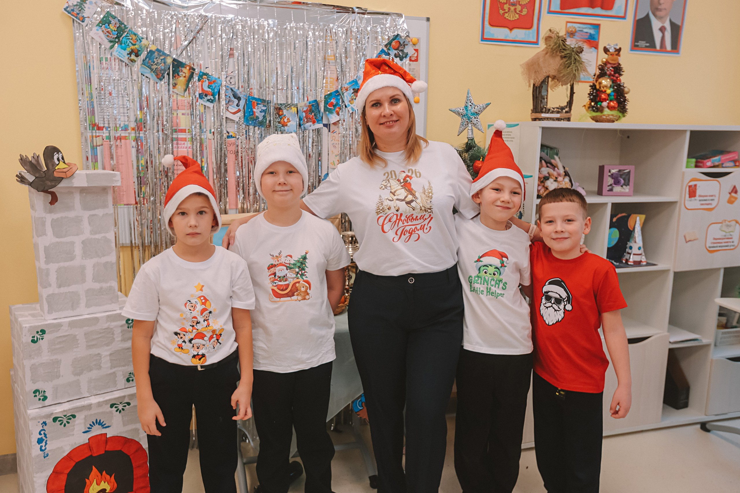Новогодняя в школе 2 класс. Семейный фотограф Тюмень, фотограф на роды Салмина Мария