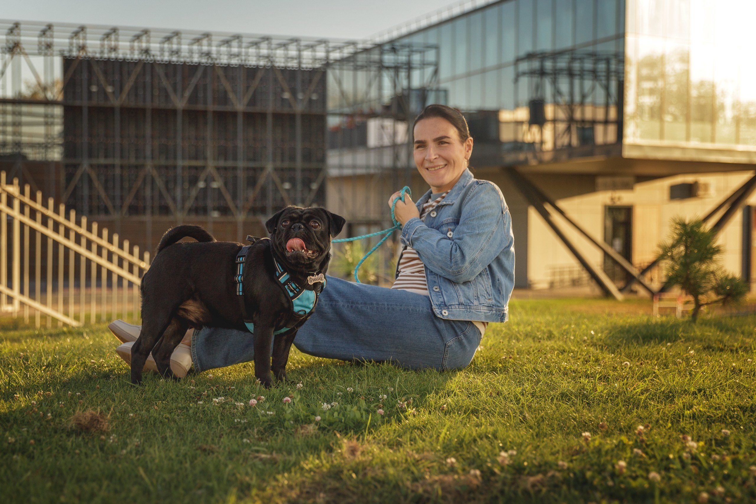 Ольга, Степан и Финик. Фотограф-анималист в Калуге Мария Шерскова